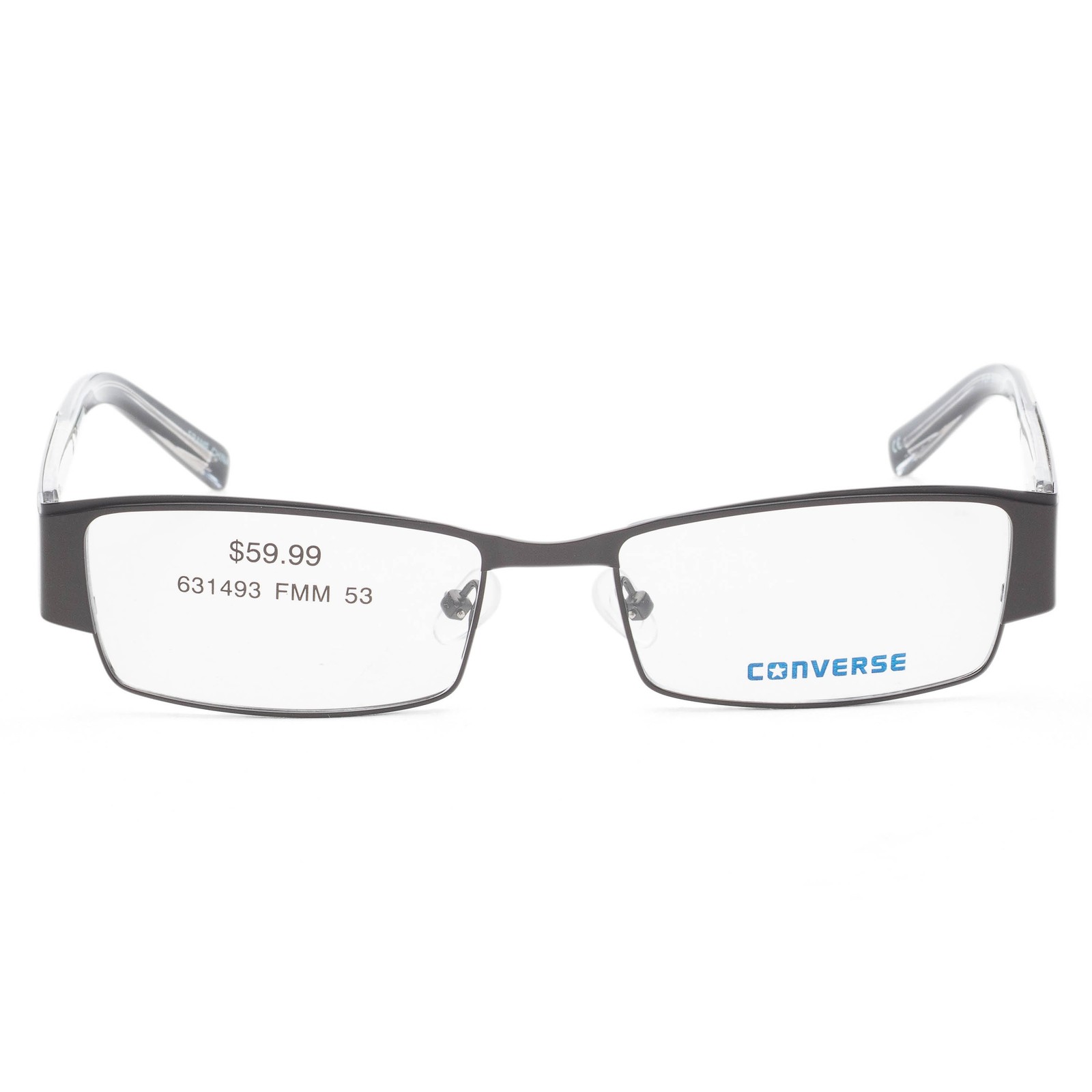 Converse Men’s 53mm Gunmetal Opticals CON-S842-K53