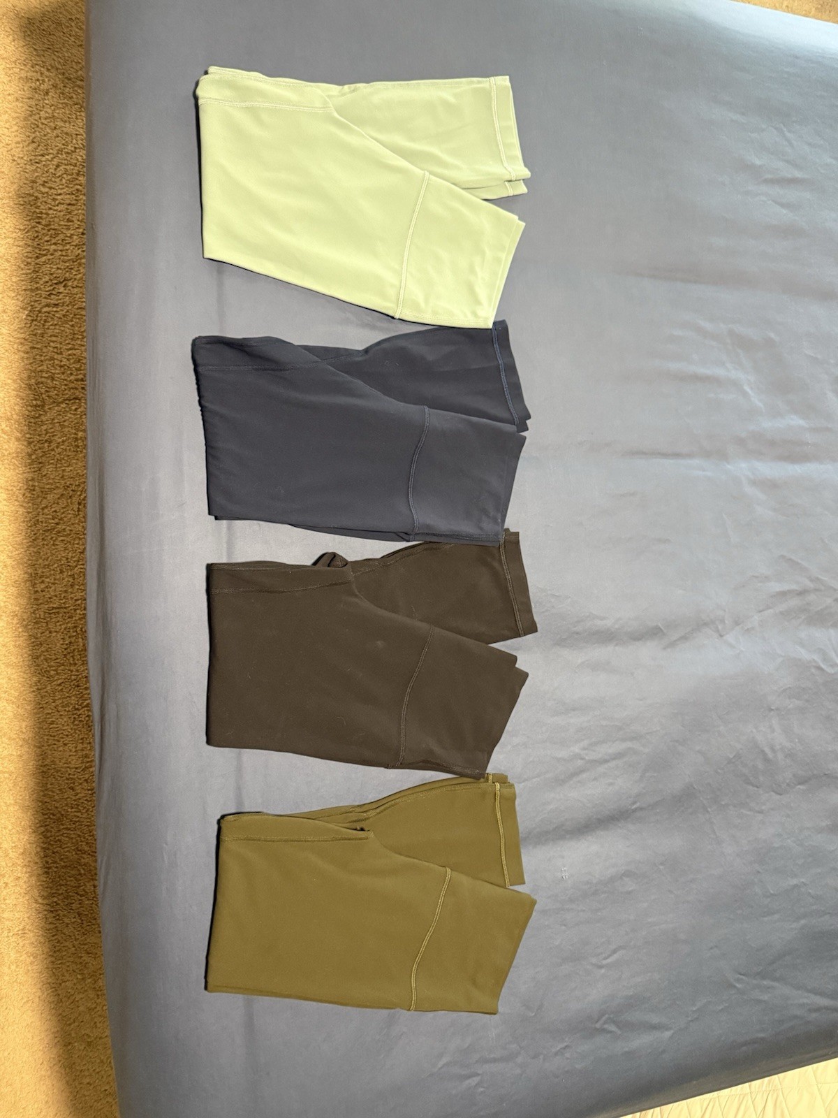 LOT of 4 Lululemon Align Cropped Leggings 20-21” Inseam Size 6