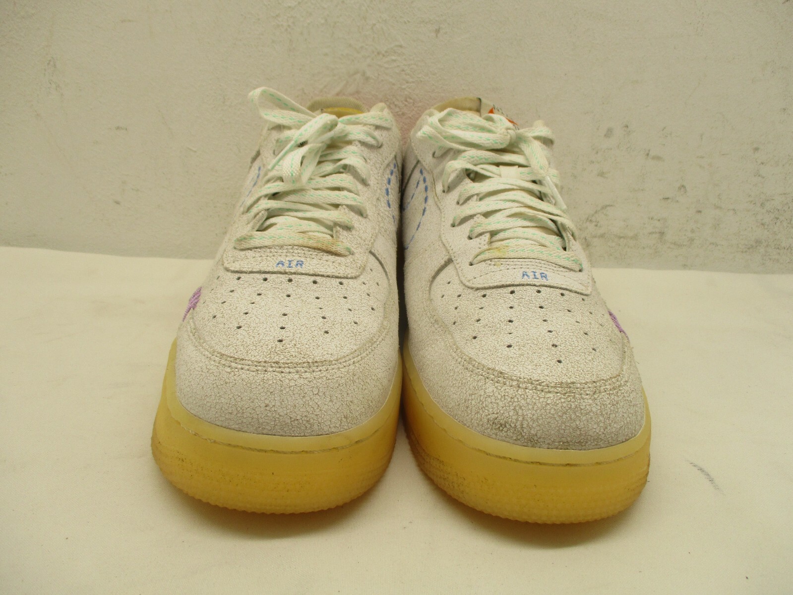 Nike Air Force 1 Low White University Blue 101 Mens Size 13 Athletic Sneakers
