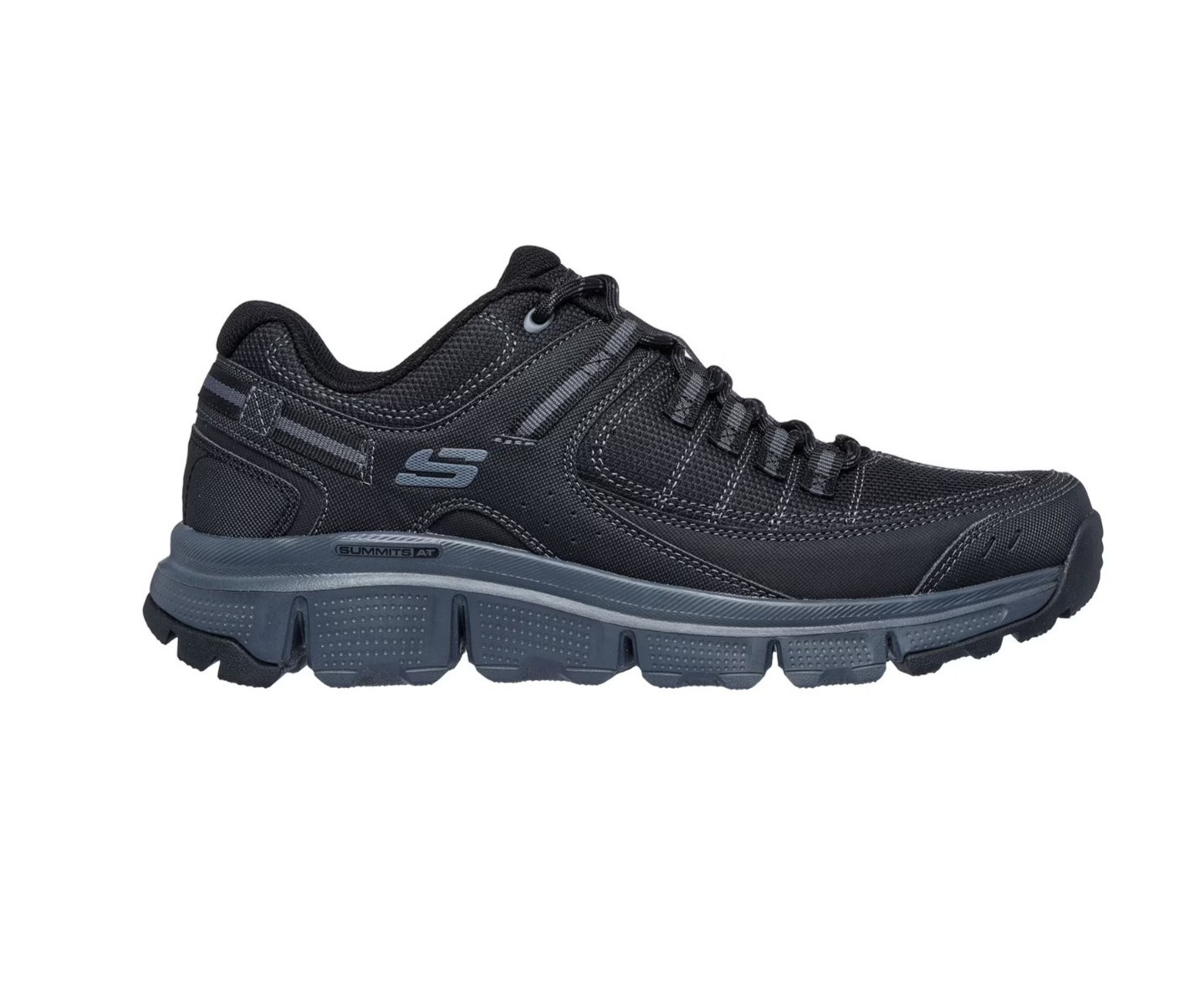 SKECHERS Men’s Memory Foam Summits AT Upper Draft Outdoor Lace-Up Sneaker MEDIUM