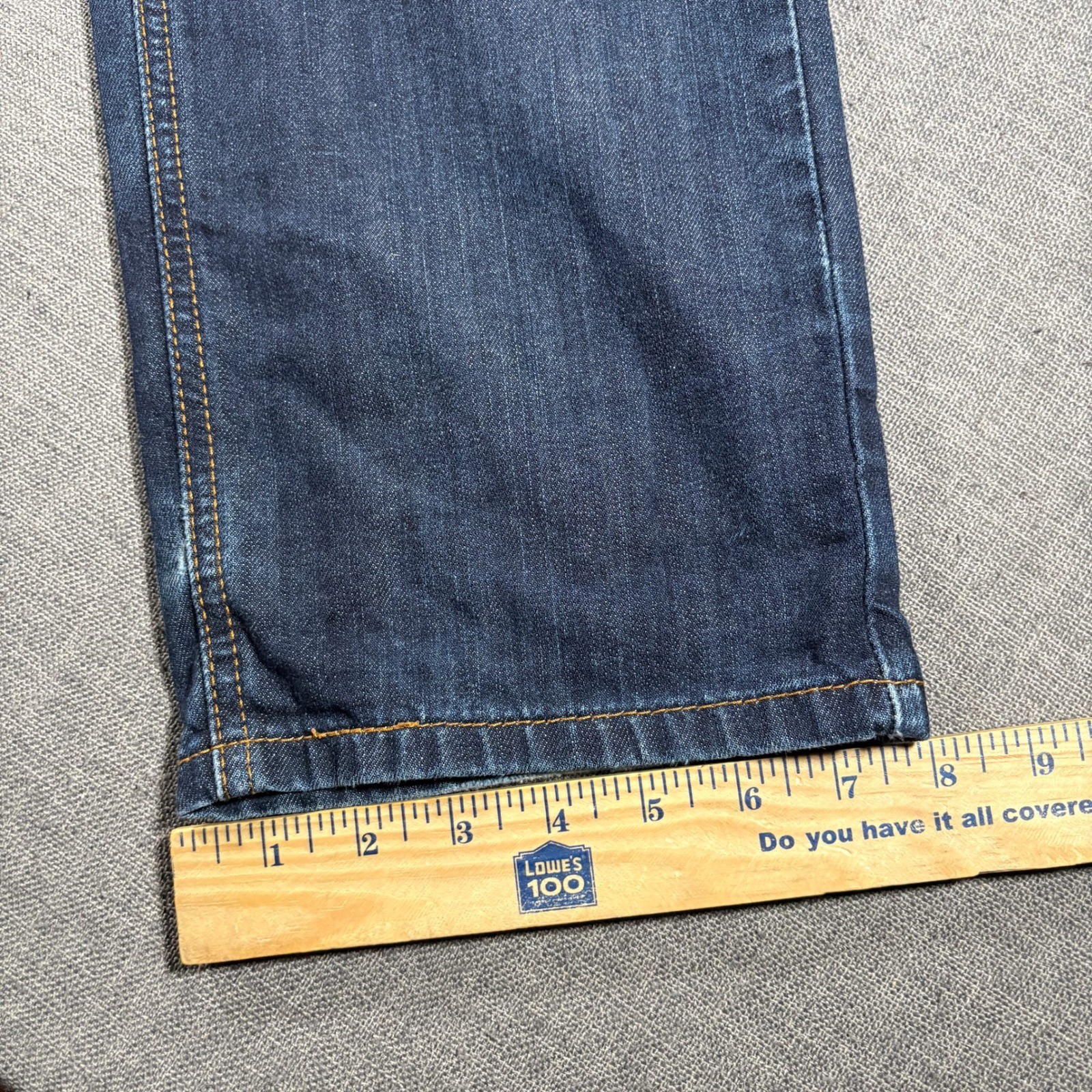 Levi’s 541 Athletic Taper Jeans Mens 34×32 Dark Wash Blue Stretch Denim
