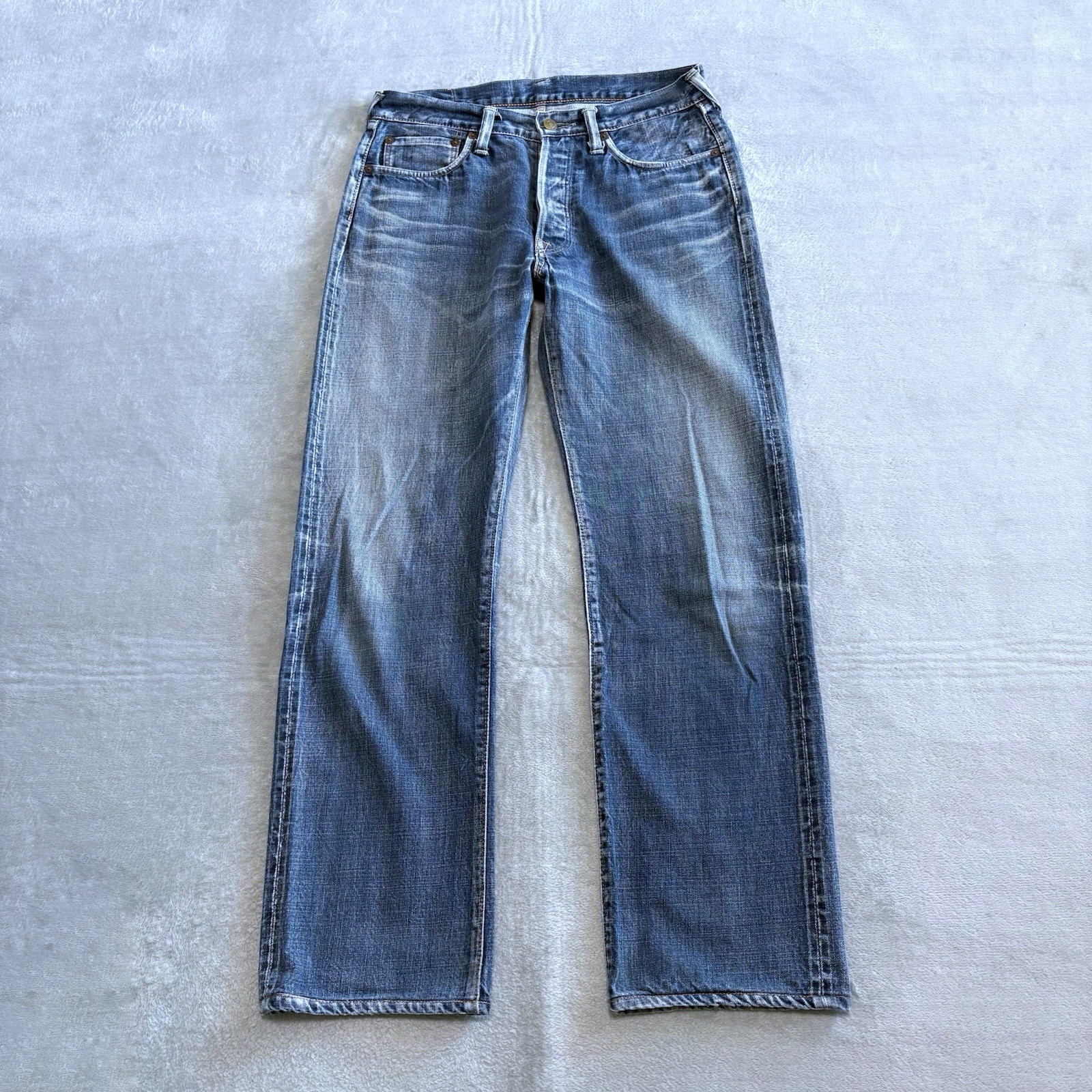 45rpm Denim Jeans W30 Selvedge Made in Japan Sorahiko Spotted Horse Magic Wash