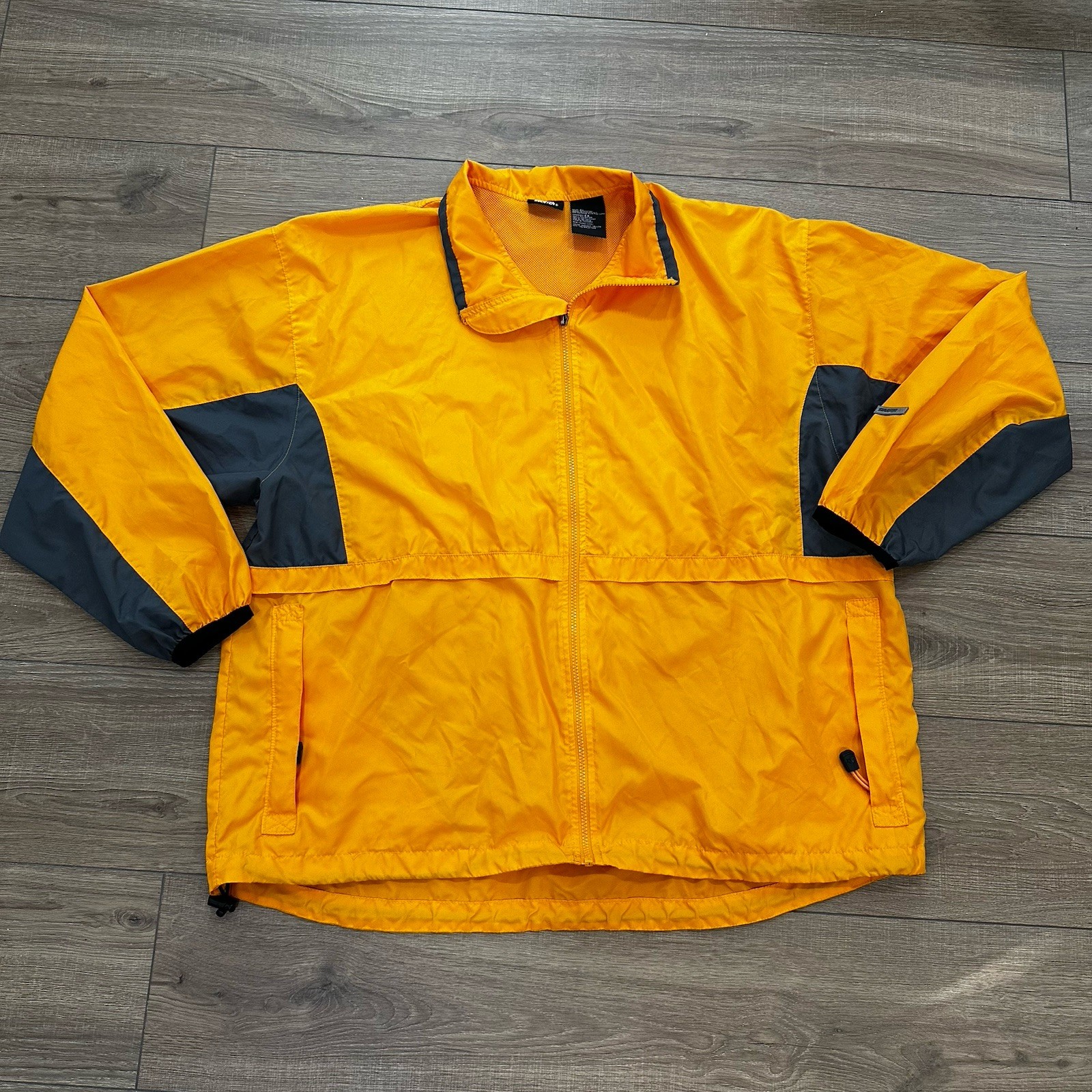 90s Vintage Starter, Yellow Zip Up Windbreaker Jacket XL – EUC