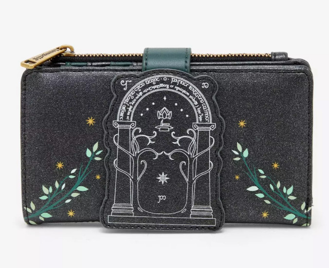 EXCLUSIVE Loungefly Lord Rings LOTR Doors Durin Backpack Sling Wallet GLOW 3PCS