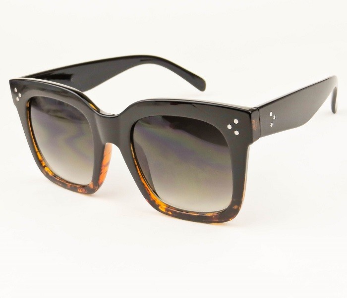 Oversized Large Square Flat Designer Big Fashion Sunglasses 6601 L