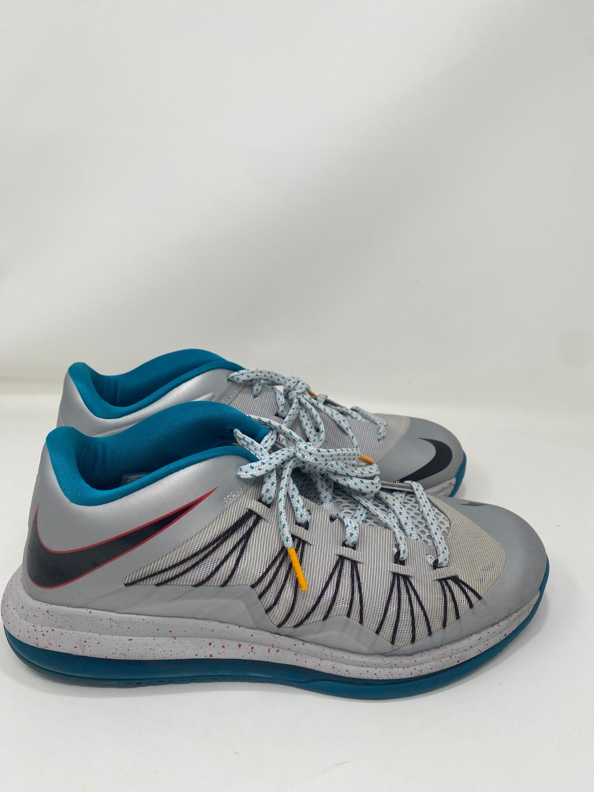 Size 9.5 – Nike Air Max LeBron 10 Low Tropical Teal Platinum
