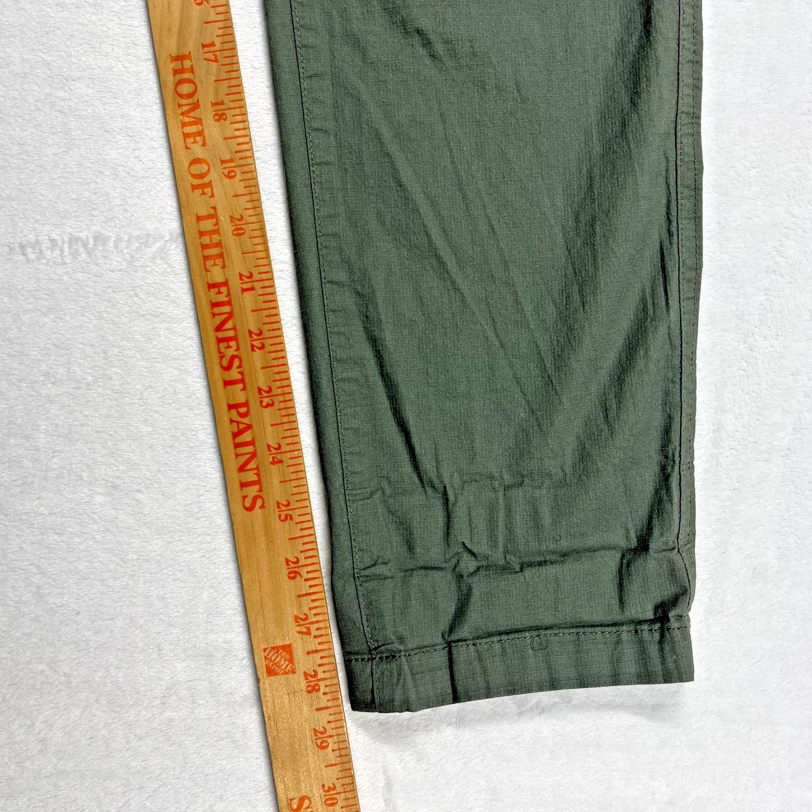 Vuori Ripstop Pants Women Large Olive Stretch VW401 Hiking Utility *Flaws