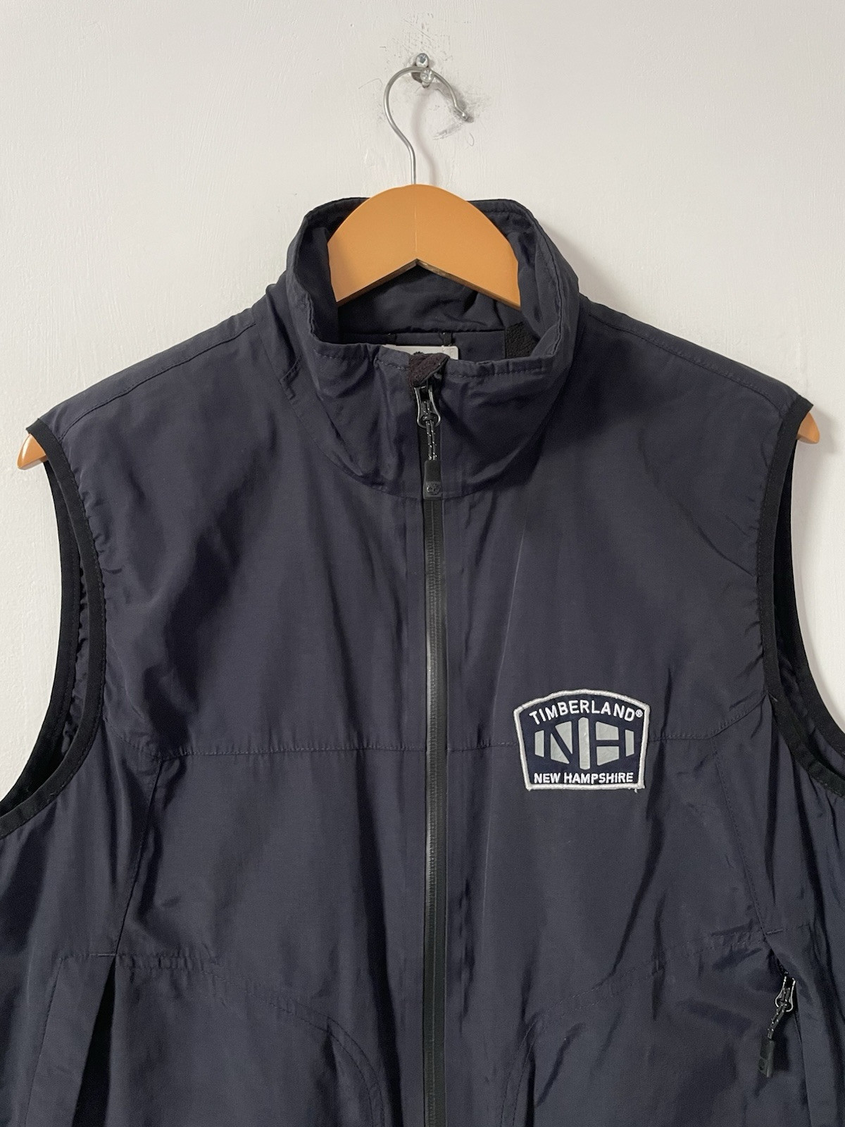Timberland Gilet Large Waterproof Breathable Lined Blue