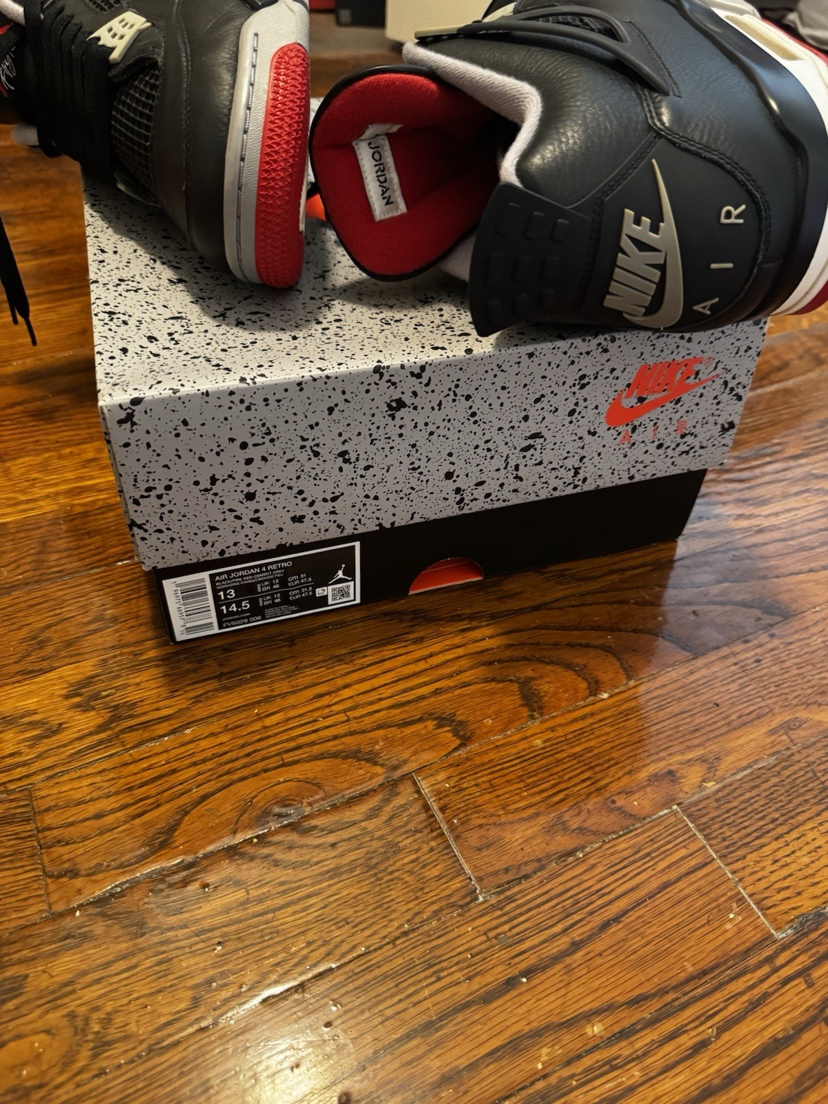 Air Jordan 4 Retro Bred Reimagined