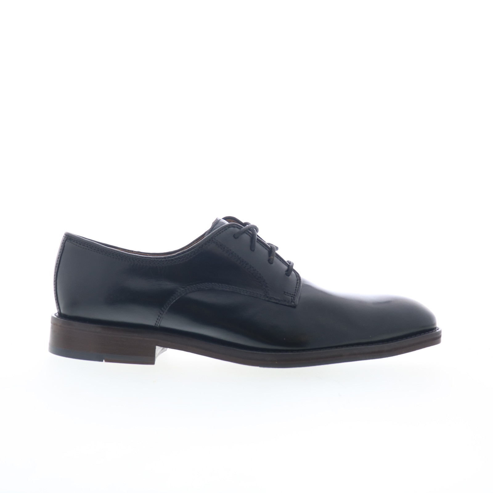 Johnston & Murphy 15-7931 Mens Black Oxfords & Lace Ups Plain Toe Shoes 8.5