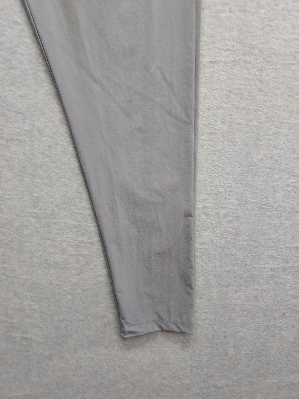 BoohooMan Men Cargo Pants M Gray Tapered Leg Drawstring Lined Mid Rise Casual