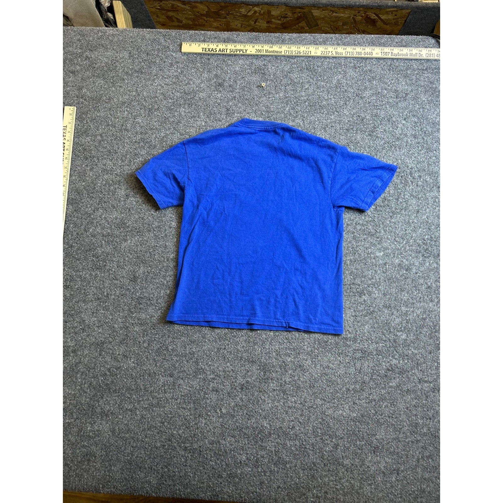Nickelodeon T-Shirt Boys Size XL Blue TMNT Ninja Turtles Graphic Print Cotton