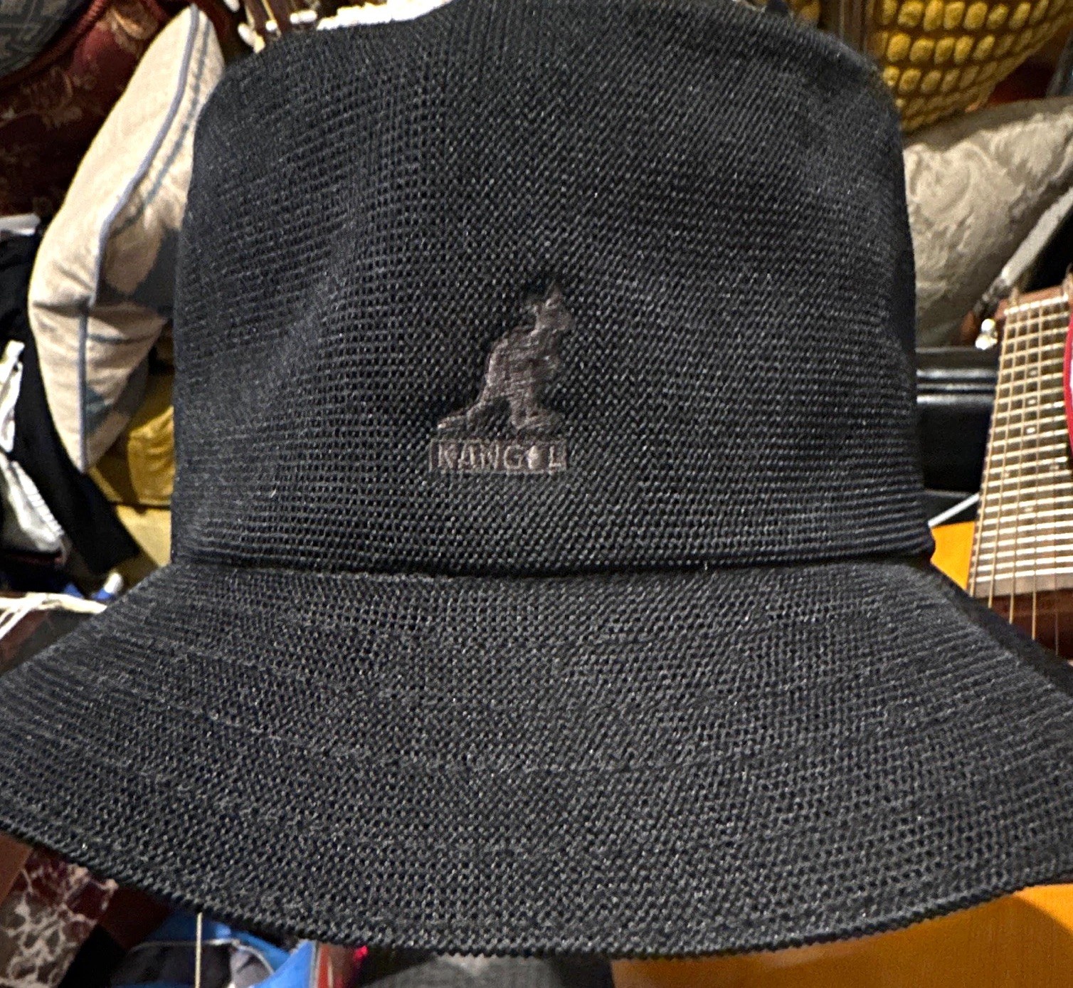 Kangol Men’s Black Bucket Rap Hat; Modern Classic; excellent condition…