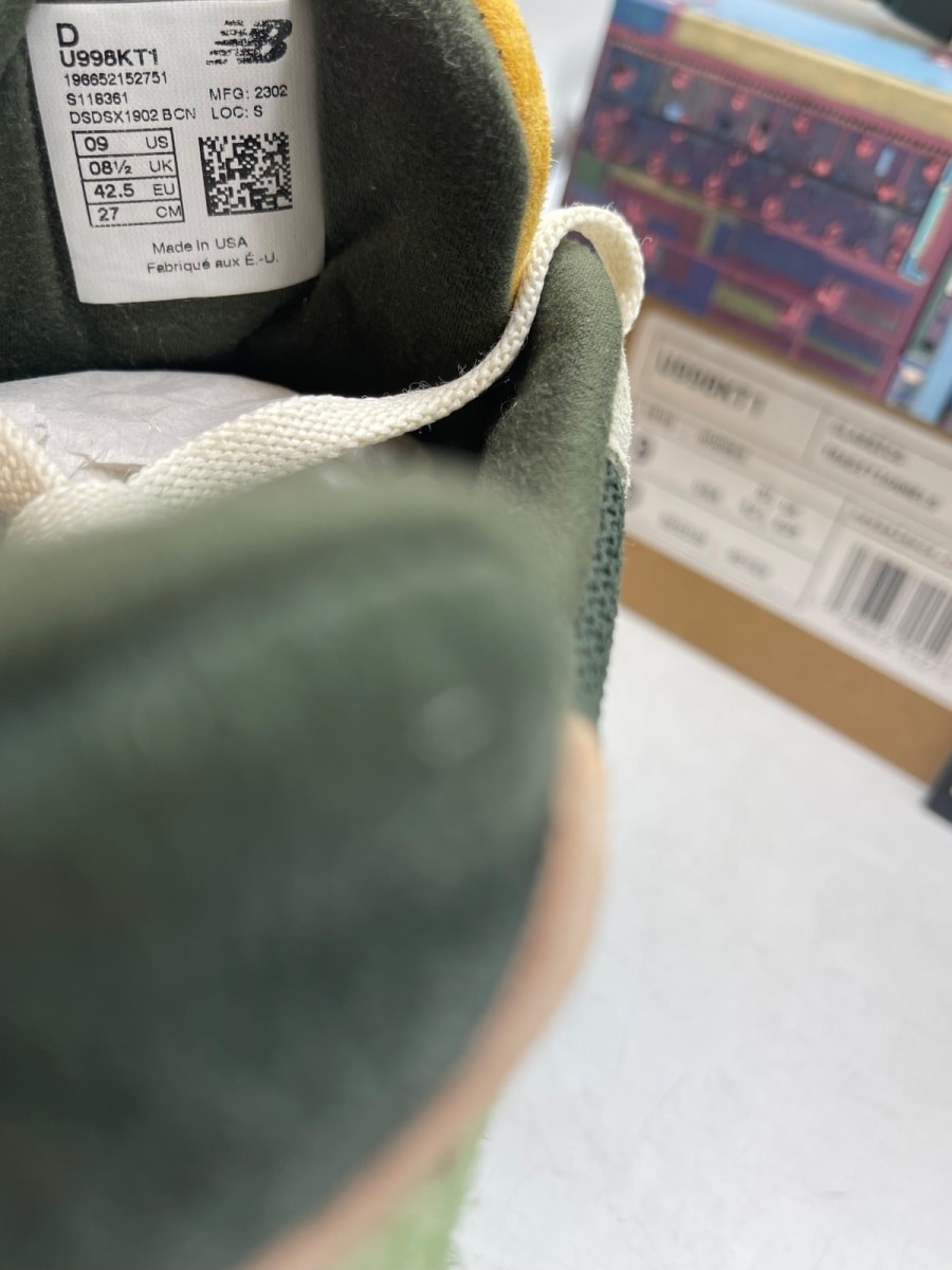 New Balance 998 Ronnie Fieg & Frank Lloyd Wright Foundation Broadacre Cit Size 9
