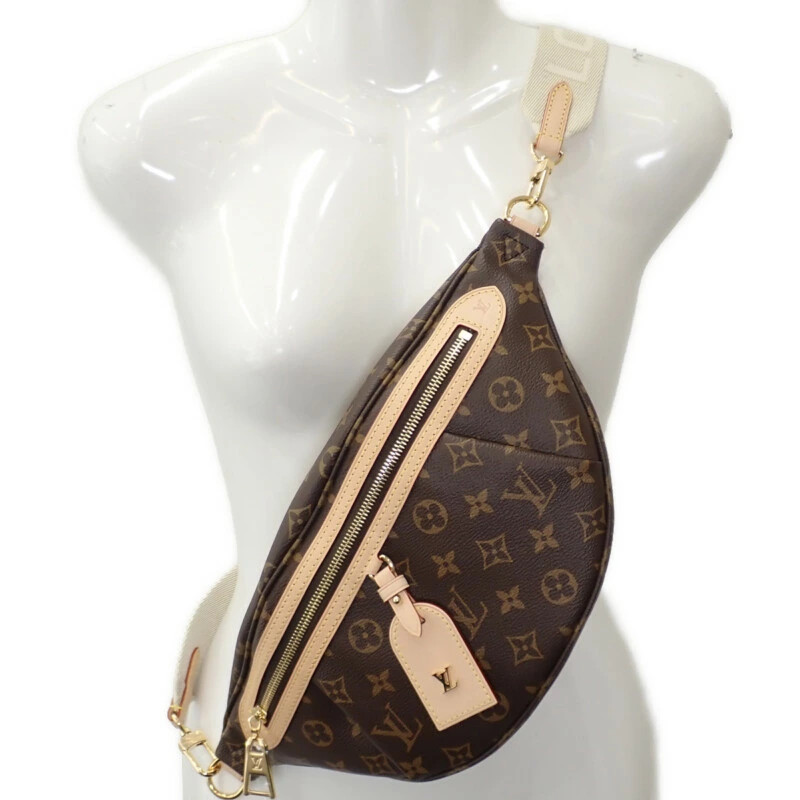 Louis Vuitton M46784 Monogram High Rise Body Bag Brown