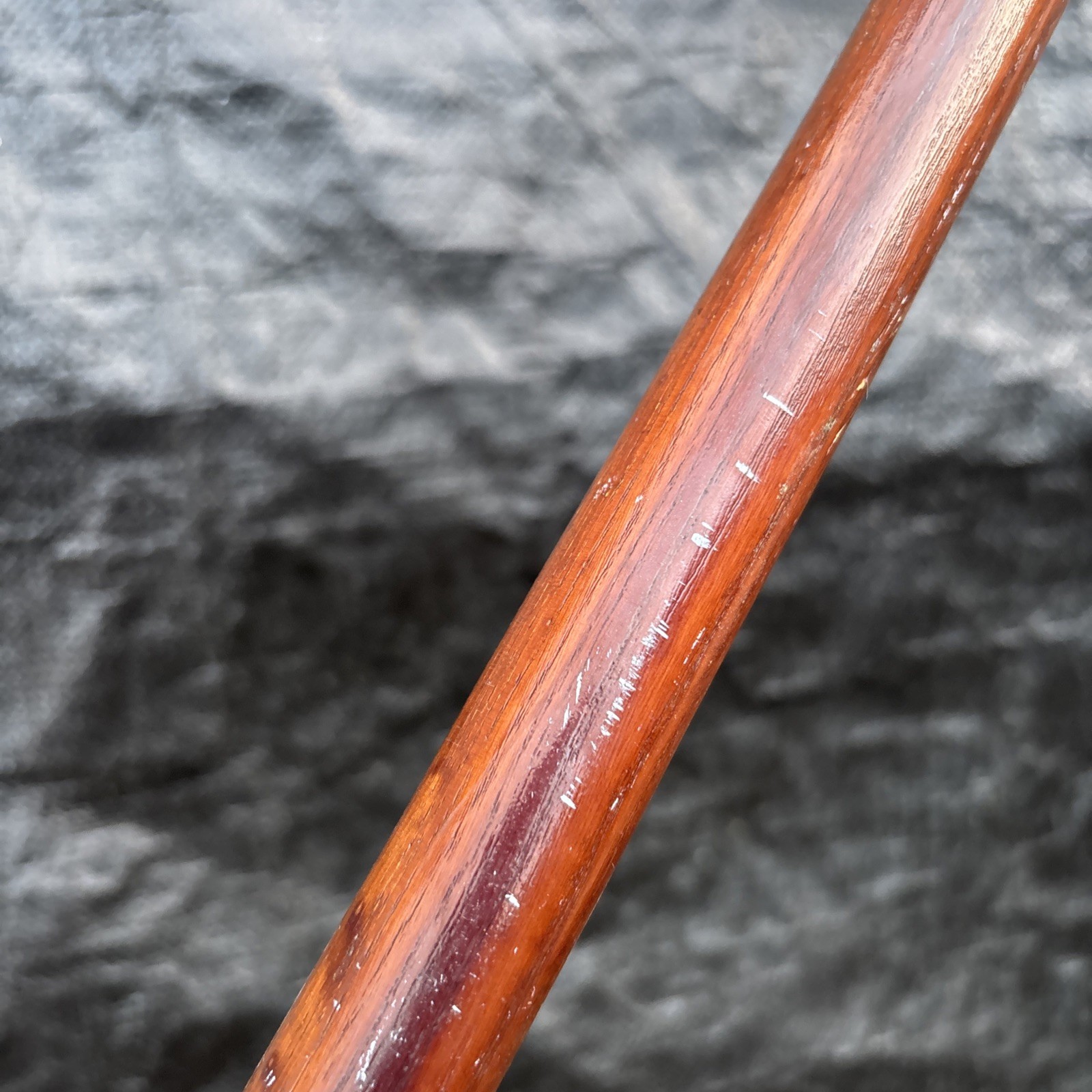 Vintage Hardwood Walking Cane 35 1/2”