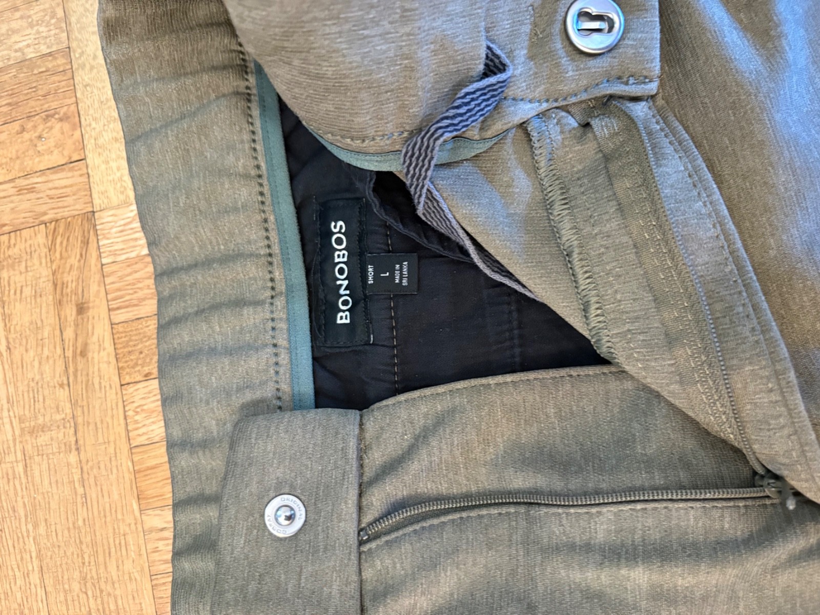 Bonobos The All Week Flex Pants Men’s – Tan – Large (Short)