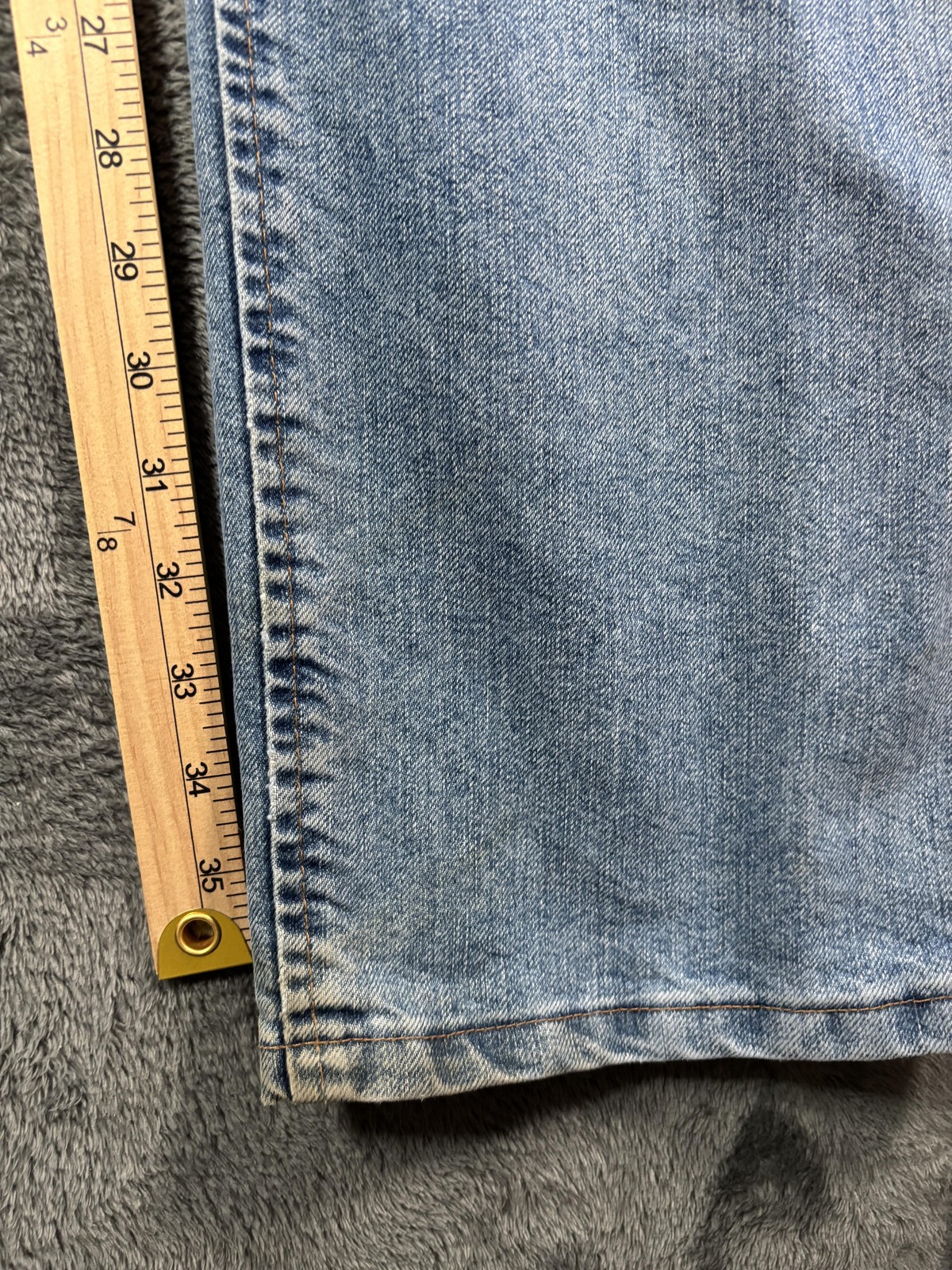 Wrangler Cowboy Cut Jeans Mens 36×36 47MWZ Cool Vantage Blue Regular Fit Western