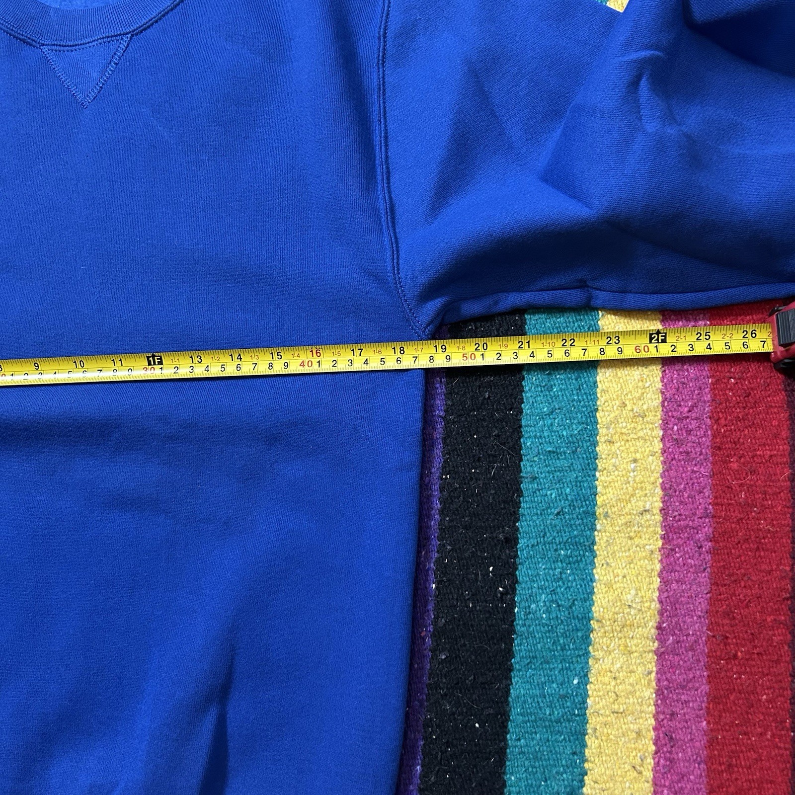 Vintage 90s Deadstock Russell Athletic Crewneck Sweatshirt Blue S NWT Made In US