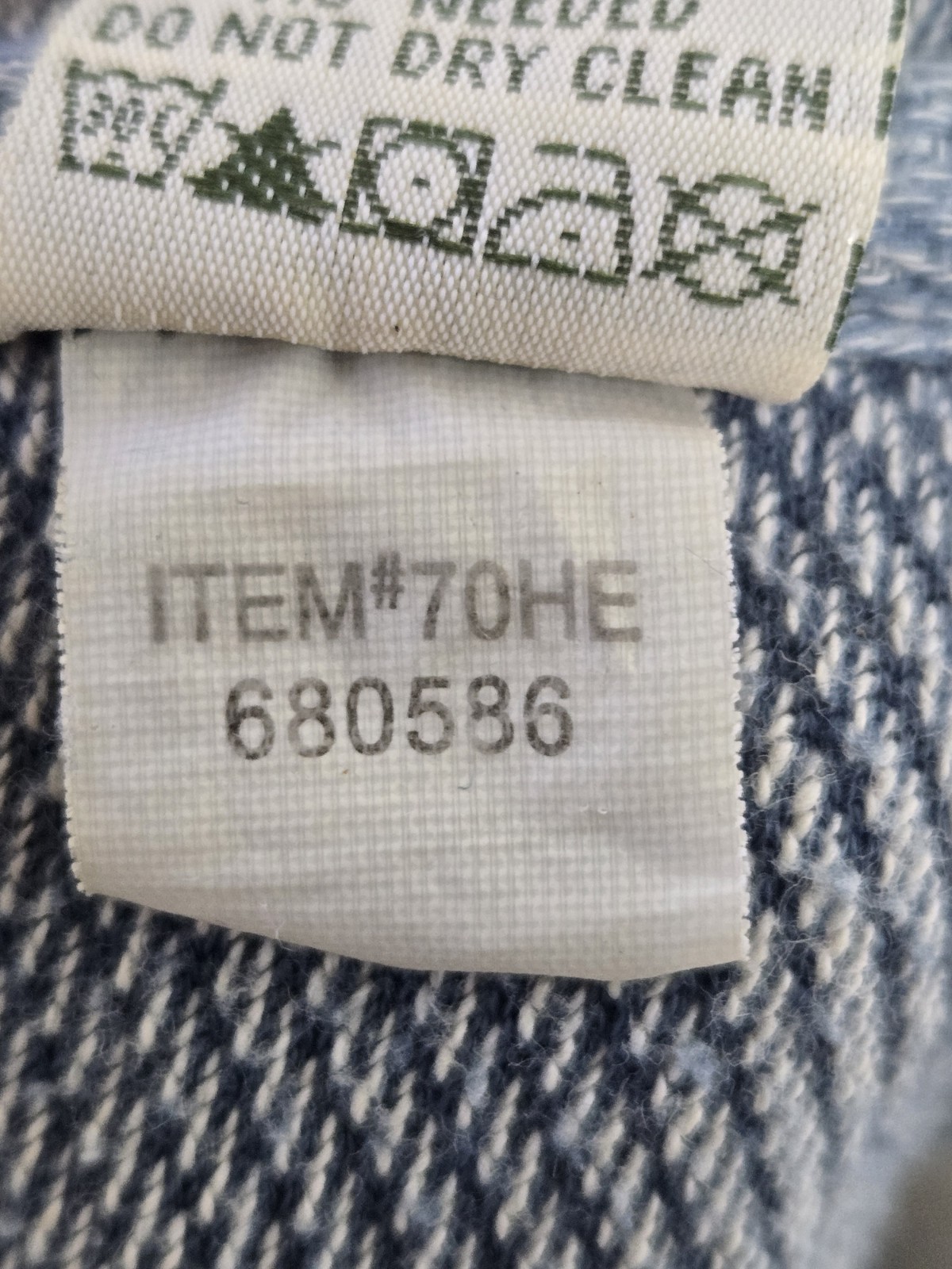 Orvis Sweater Mens Large Pullover 1/4 Zip Blue Grey Leather Elbow Pads Preppy