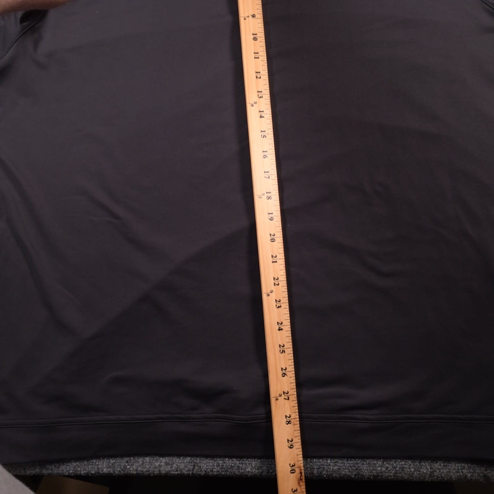 Peter Millar Pine Performance Hoodie Mens 3XL Black Lightweight Moisture Wicking