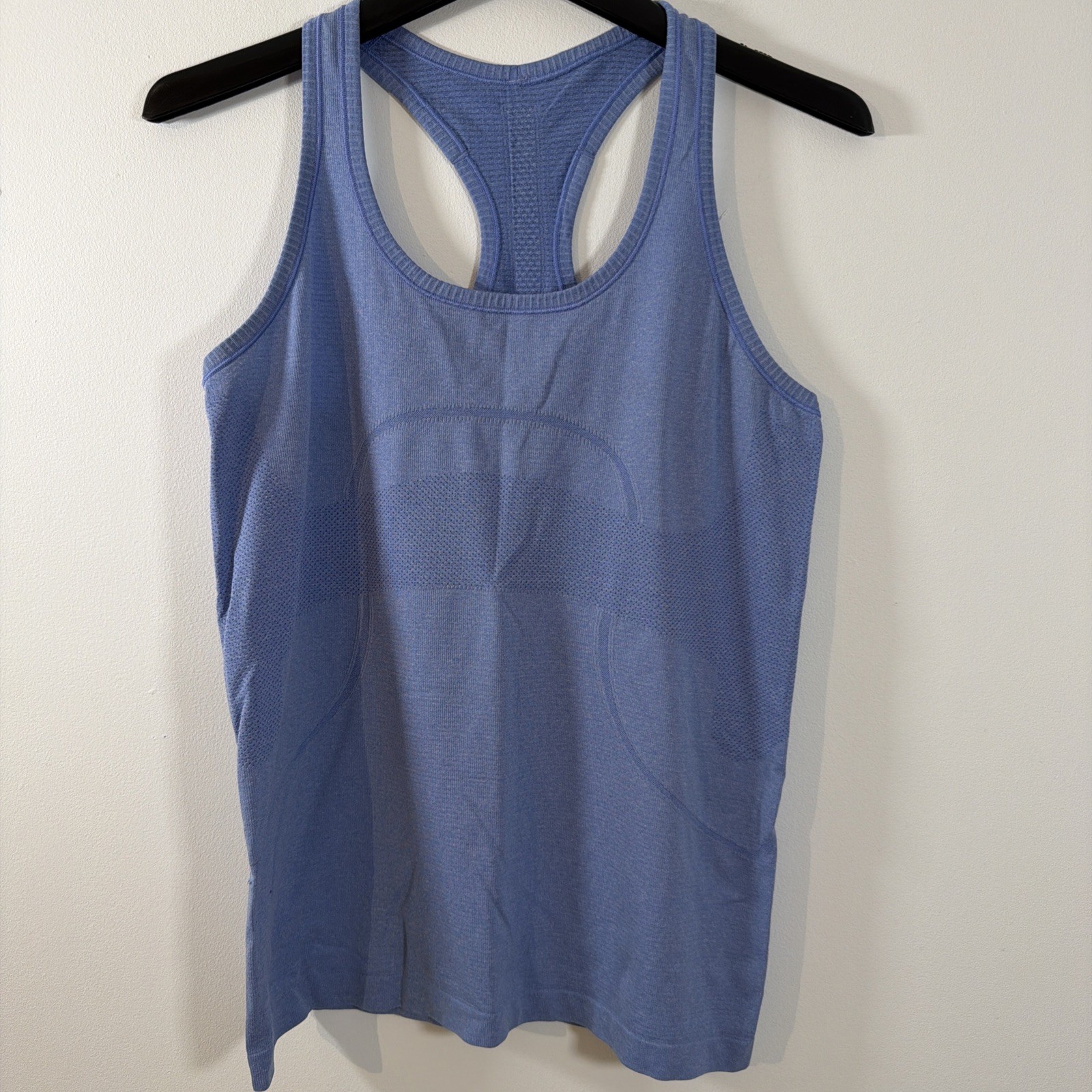 Lululemon Swiftly Tech 2.0 Racerback Tank Top Women 12 Blue Athletic Running