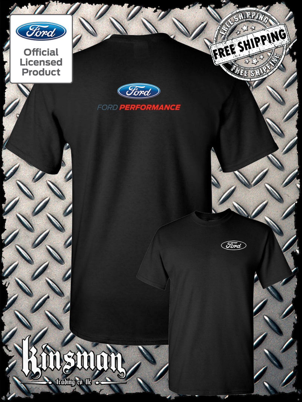 Ford Performance 2-Sided T-Shirt – Official Licensed Product – Mustang F-150