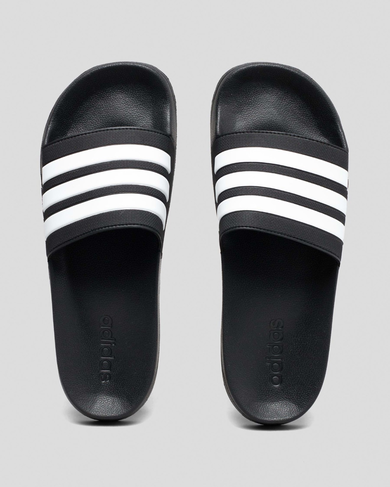 Adidas Unisex Adilette Shower Slides Shoe Ink / White GZ5920 Men US 11 Women 12