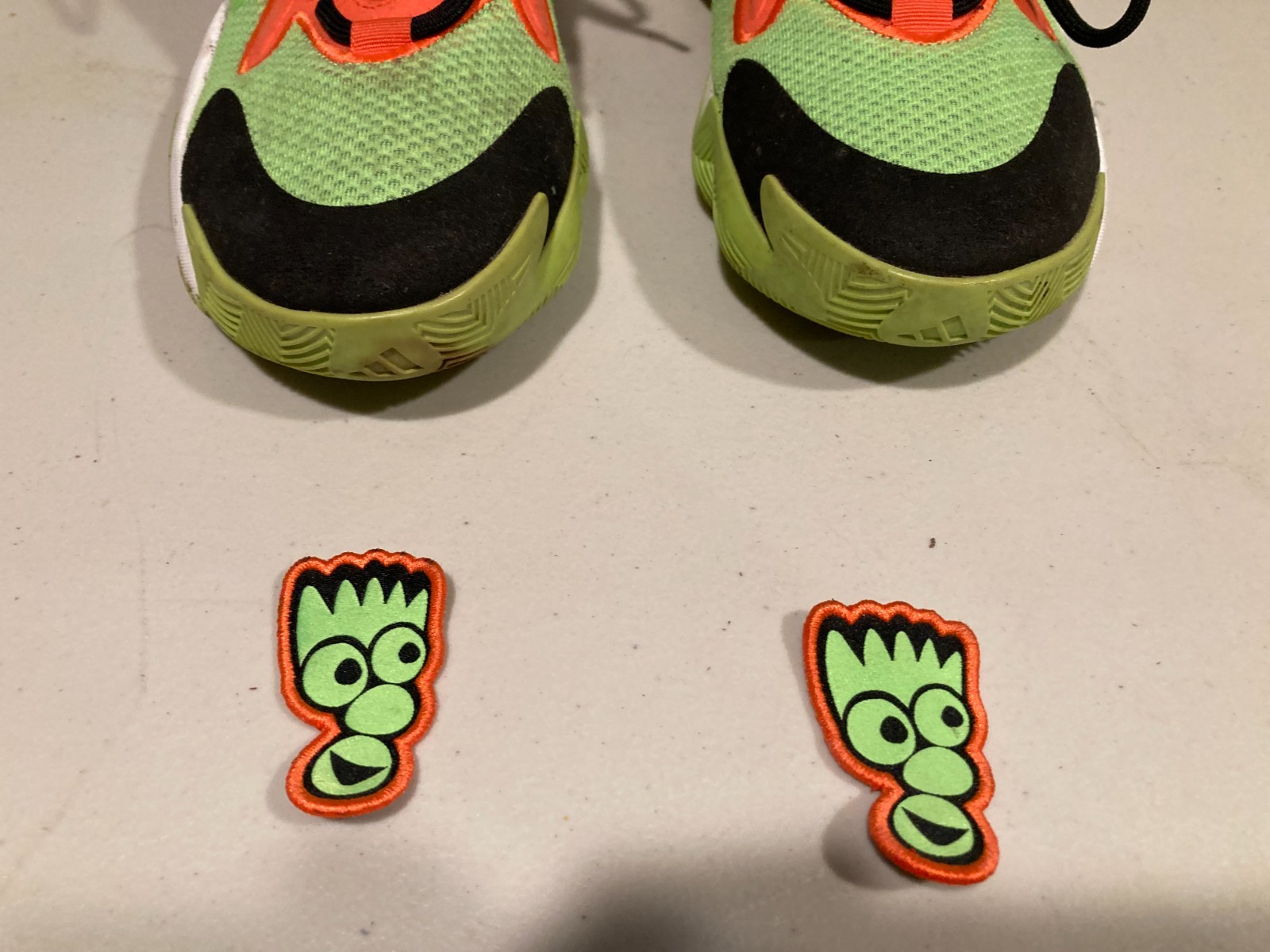 Adidas BYW Select Basketball Shoes Solar Green Impact Orange Core IG4948 Sz 10