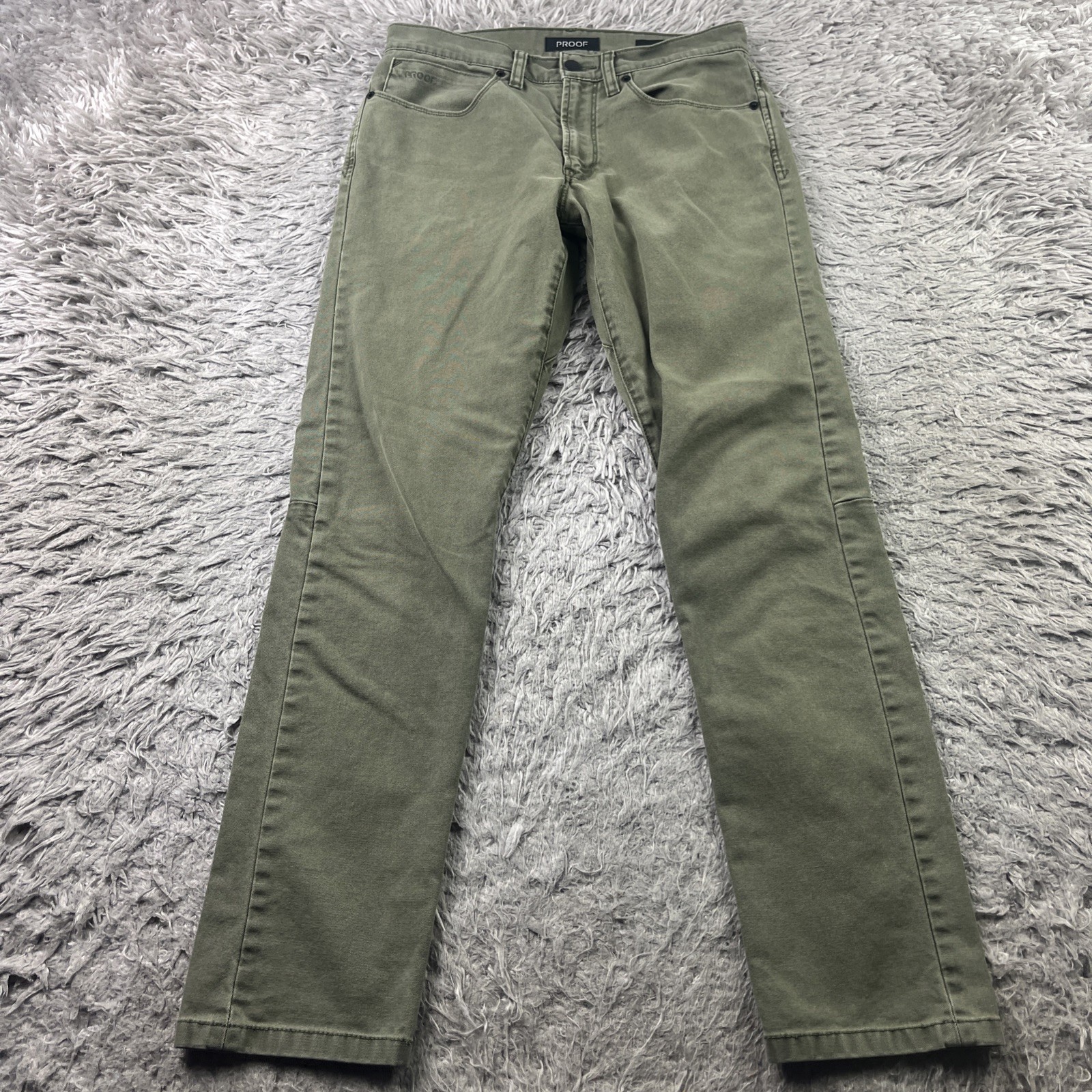 PROOF Rover Slim Pants Green Huckberry Mens 28×30