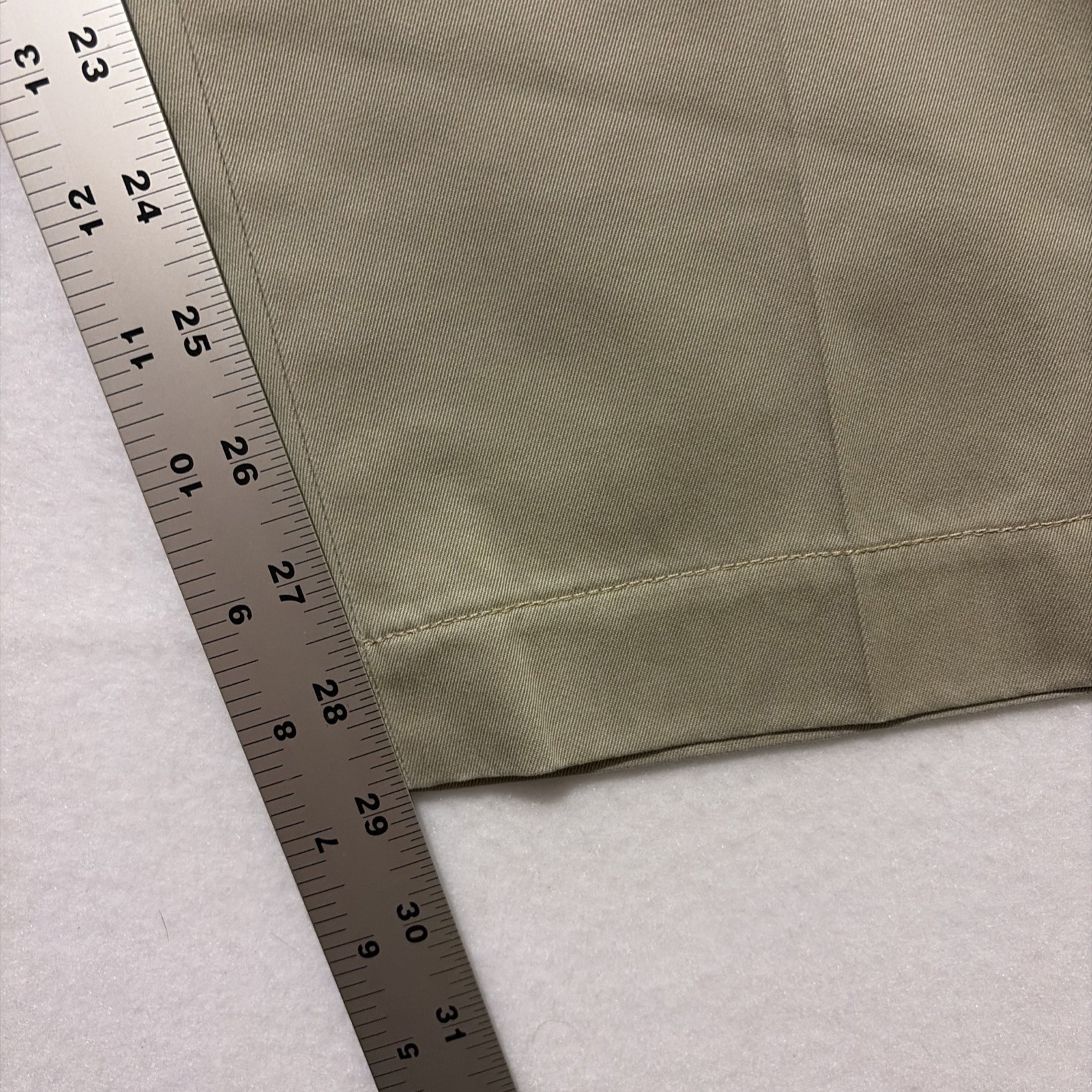BROOKS BROTHERS Clark Fit Stretch Lightweight Khaki Advantage Chino Pants 40×30