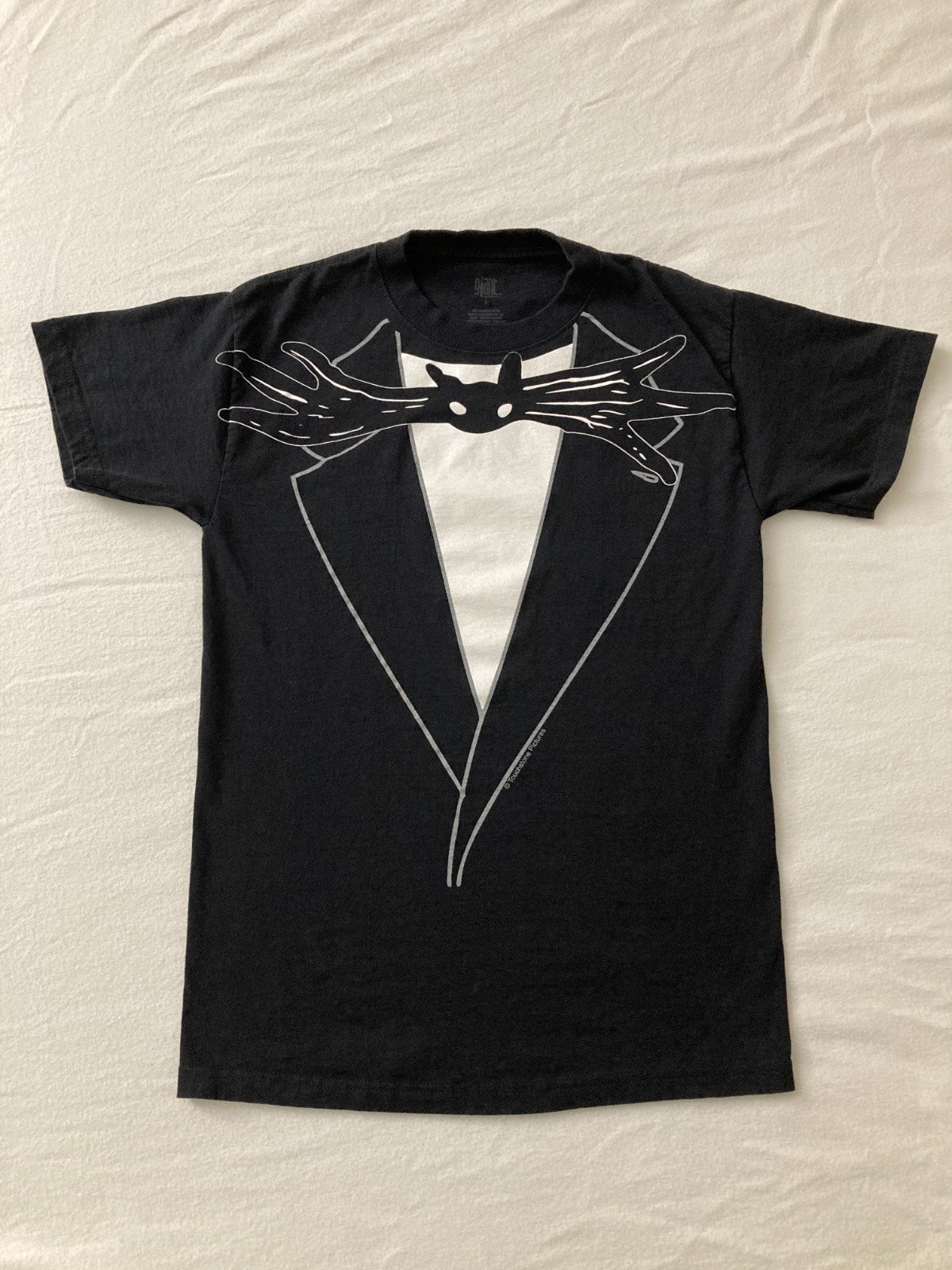 Vintage Nightmare Before Christmas Tuxedo Shirt / SMALL / 26.5 L x 17W in
