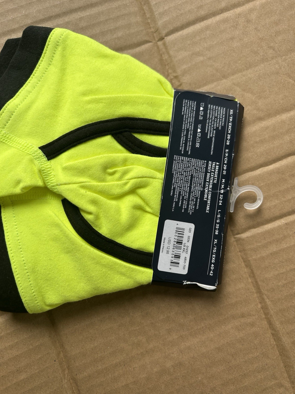 MENS AMERICAN EAGLE CLASSIC TRUNK SHORTER LENGTH 3” INSEAM SOFT FLEX JERSEY XXL