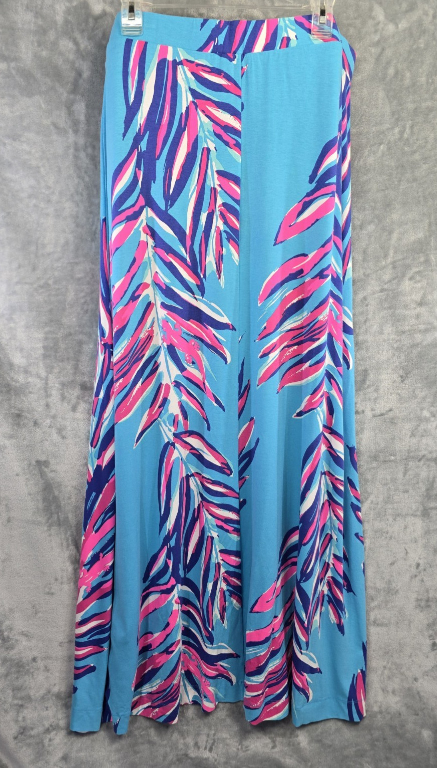 Lilly Pulitzer Nola Skirt Maxi Multicolor Searulean Sea Spray XL NWT Style 98618