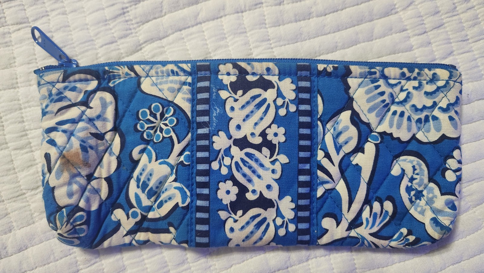 VERA BRADLEY Curling Iron Cover, PLUS Make-up Brush Bag, PLUS Wristlet–3 Items