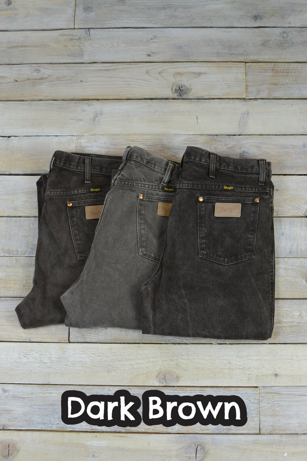 VINTAGE COLOURED WRANGLER JEANS STRAIGHT LEG DENIM GRADE A W30 W32 W34 W36 W3