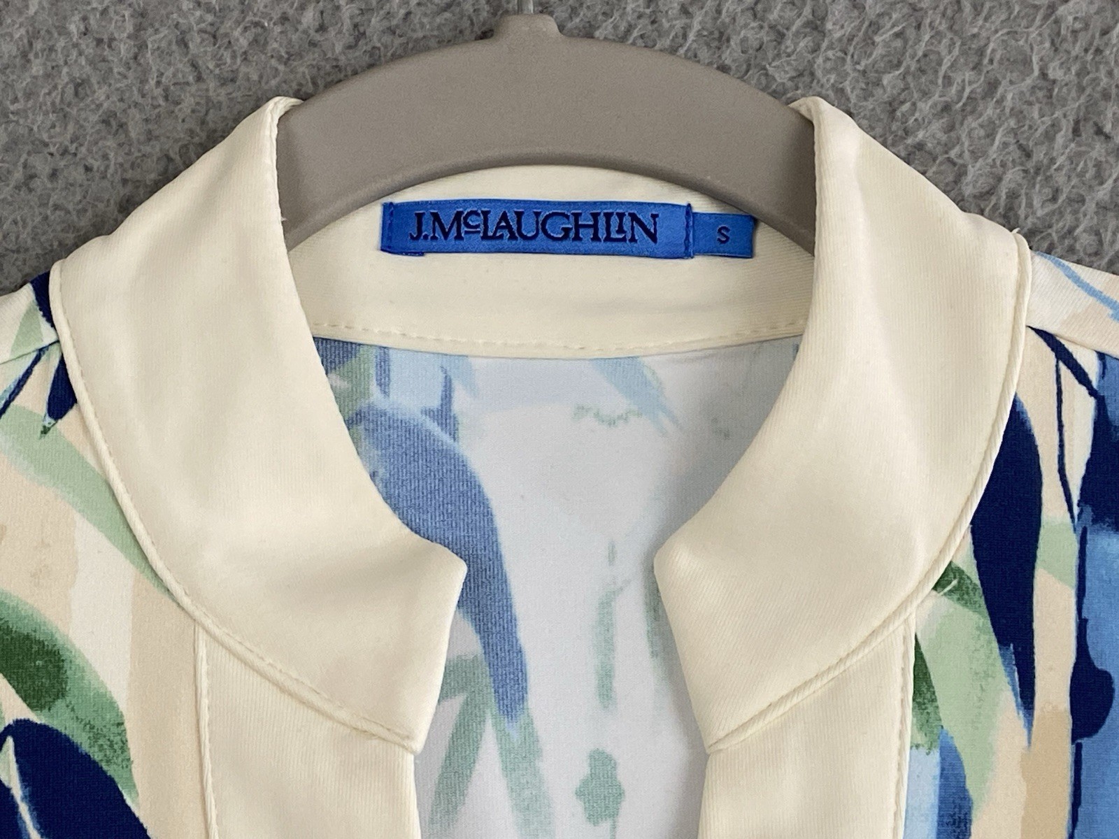 J. McLaughlin Rosie Dress Reed Forest Catalina Coastal Quiet Luxury Preppy $258