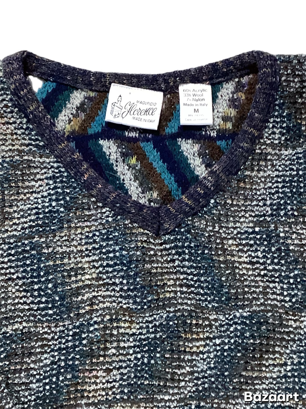 Maglificio Florence Italy Vintage Wool Blend Sweater Men’s Size M (211)