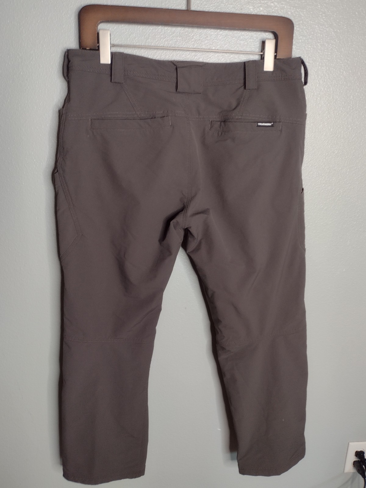 TrueWerk T2 Werkpant Men’s 38X30 Gray Work Cargo Utility Work Pants A15
