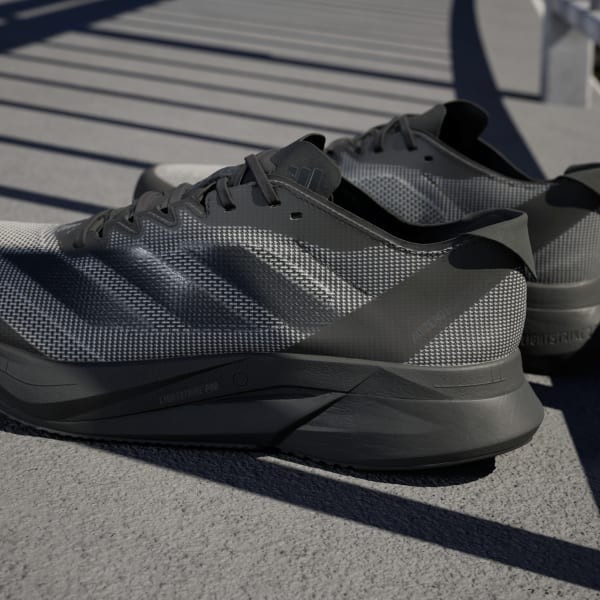 adidas Adizero Boston 12 Running Shoes Black Carbon White ID5985 Men’s Size