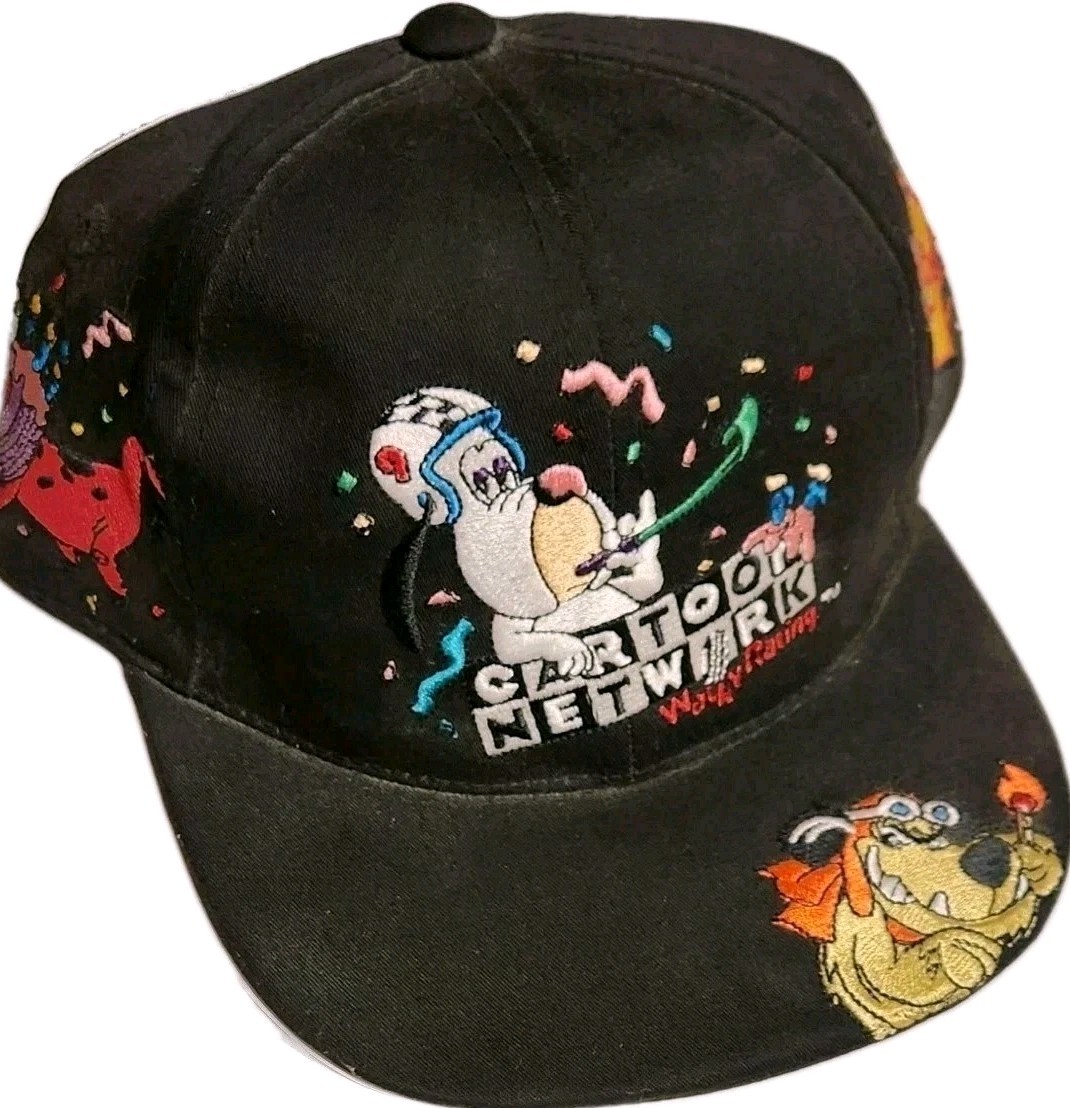 CARTOON NETWORK Wacky Racing Youth Hat Snapback Vintage Cap Vintage NEW