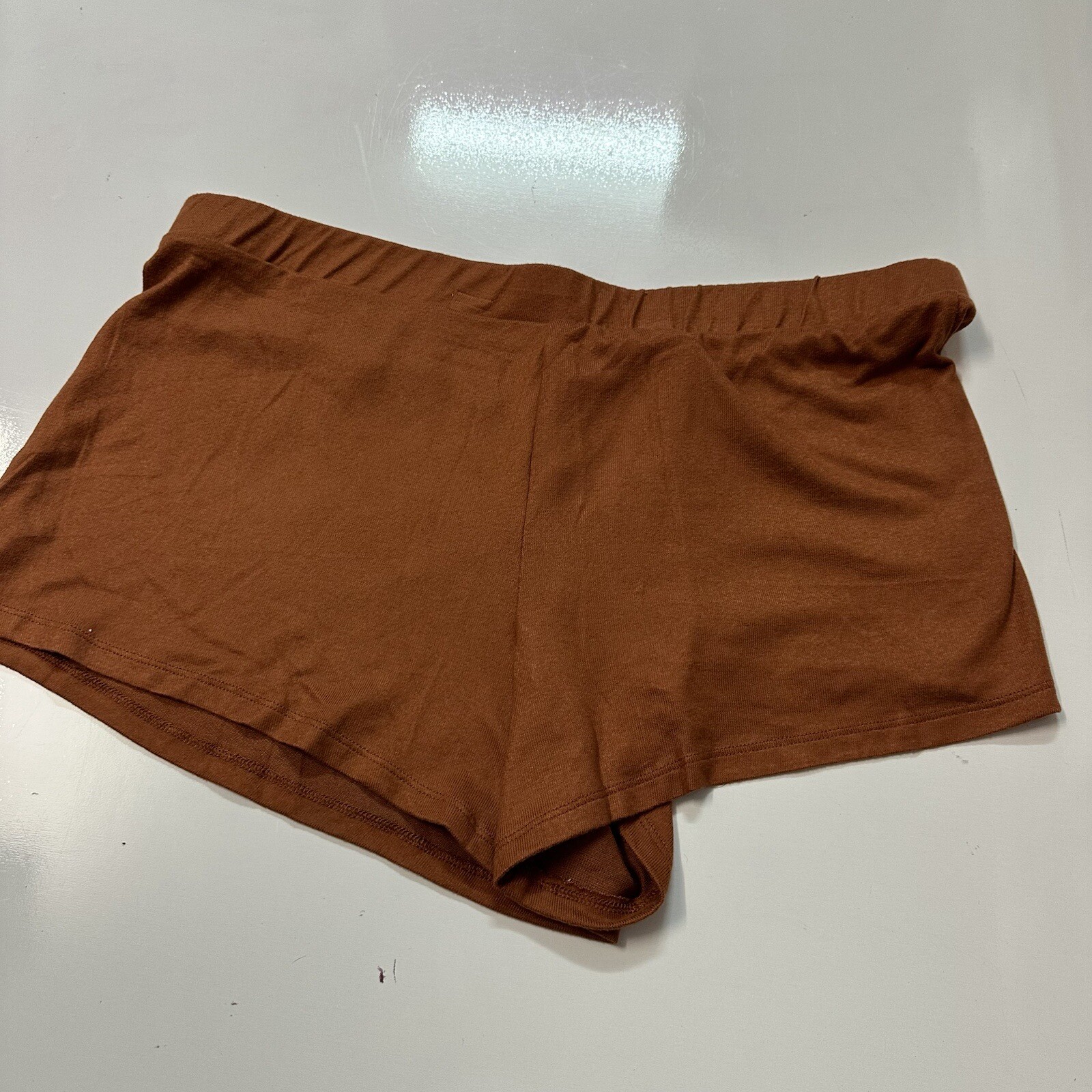 Stars above Women’s shorts Full Waistband Elastic Cream size XXL