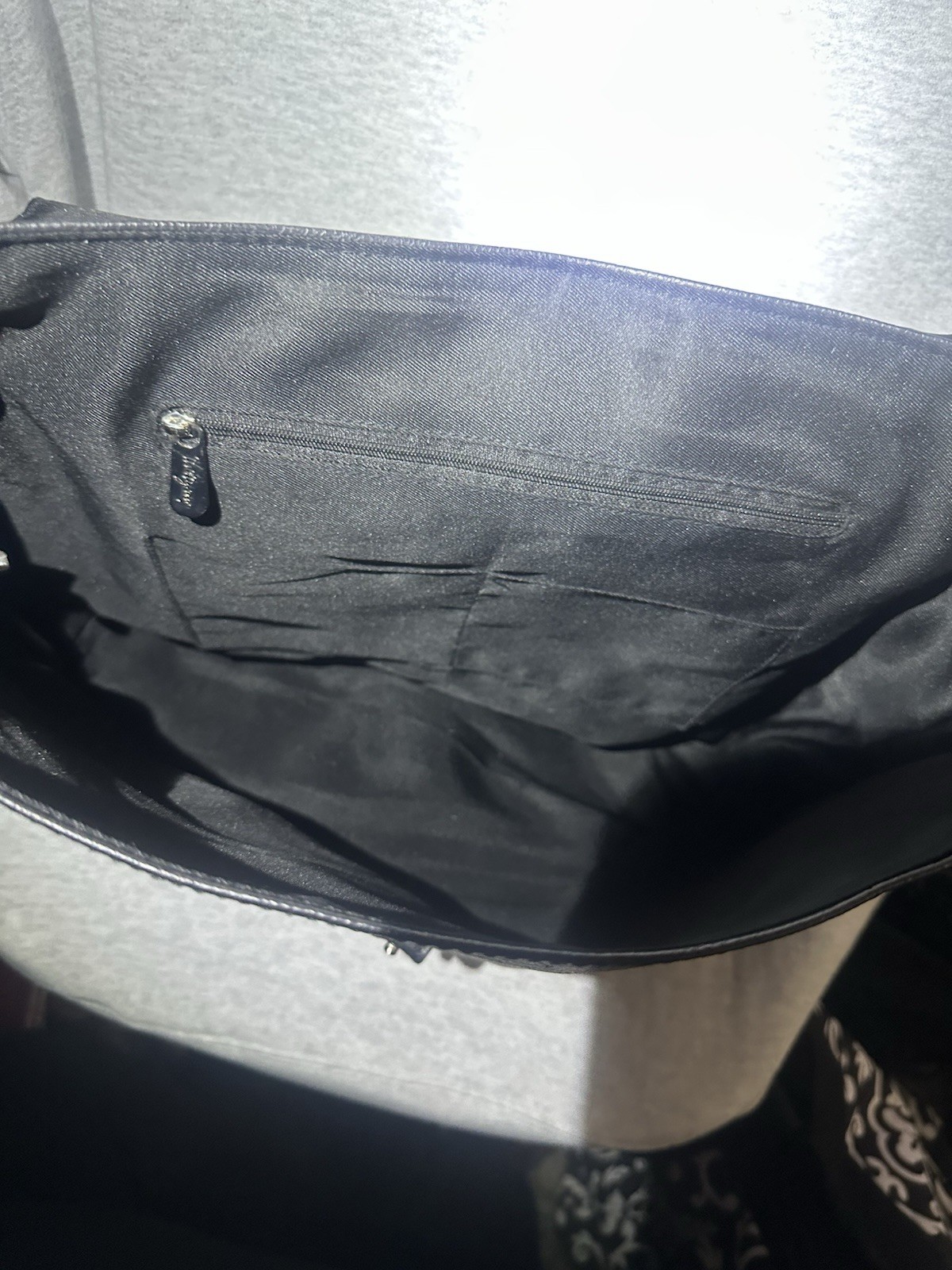 Thirty-One, Black Monogram Backpack, Magnetic Closure