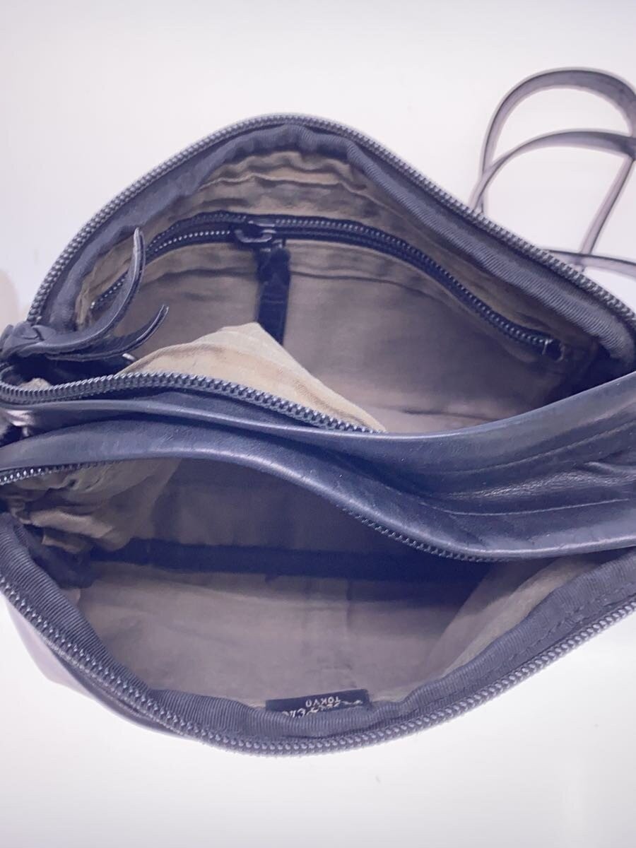 PORTER Shoulder Bag Leather Black Solid 198 01342