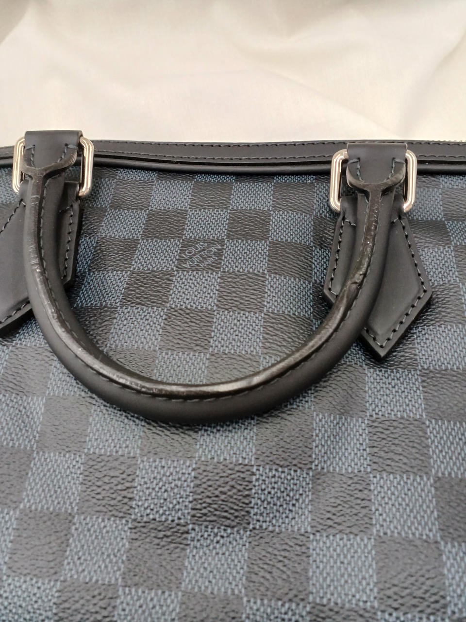 LOUIS VUITTON Damier Cobalt Dandy MM N44000 Shoulder Bag (Not Available)