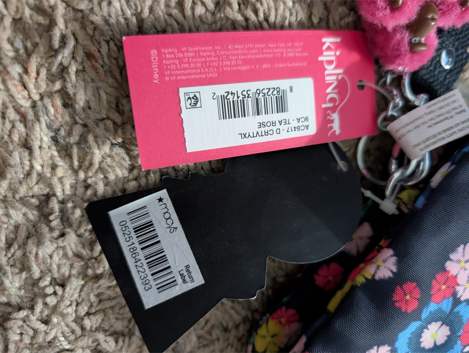 Alice in Wonderland clutch by Kipling– new with tags, official Disney product