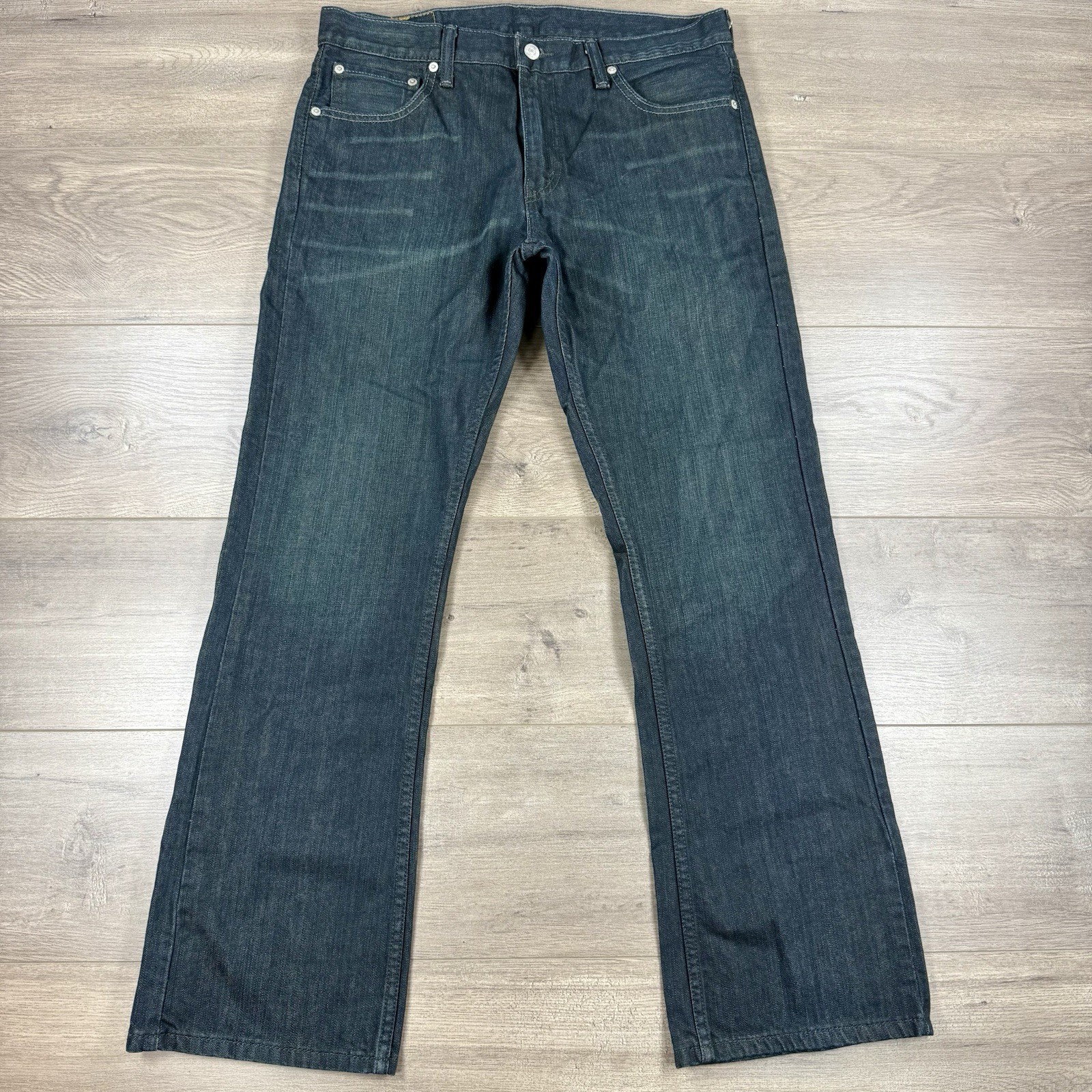 Levi’s 527 Low Rise Boot Cut Jeans Men’s 33 x 30 Blue Dark Wash Denim