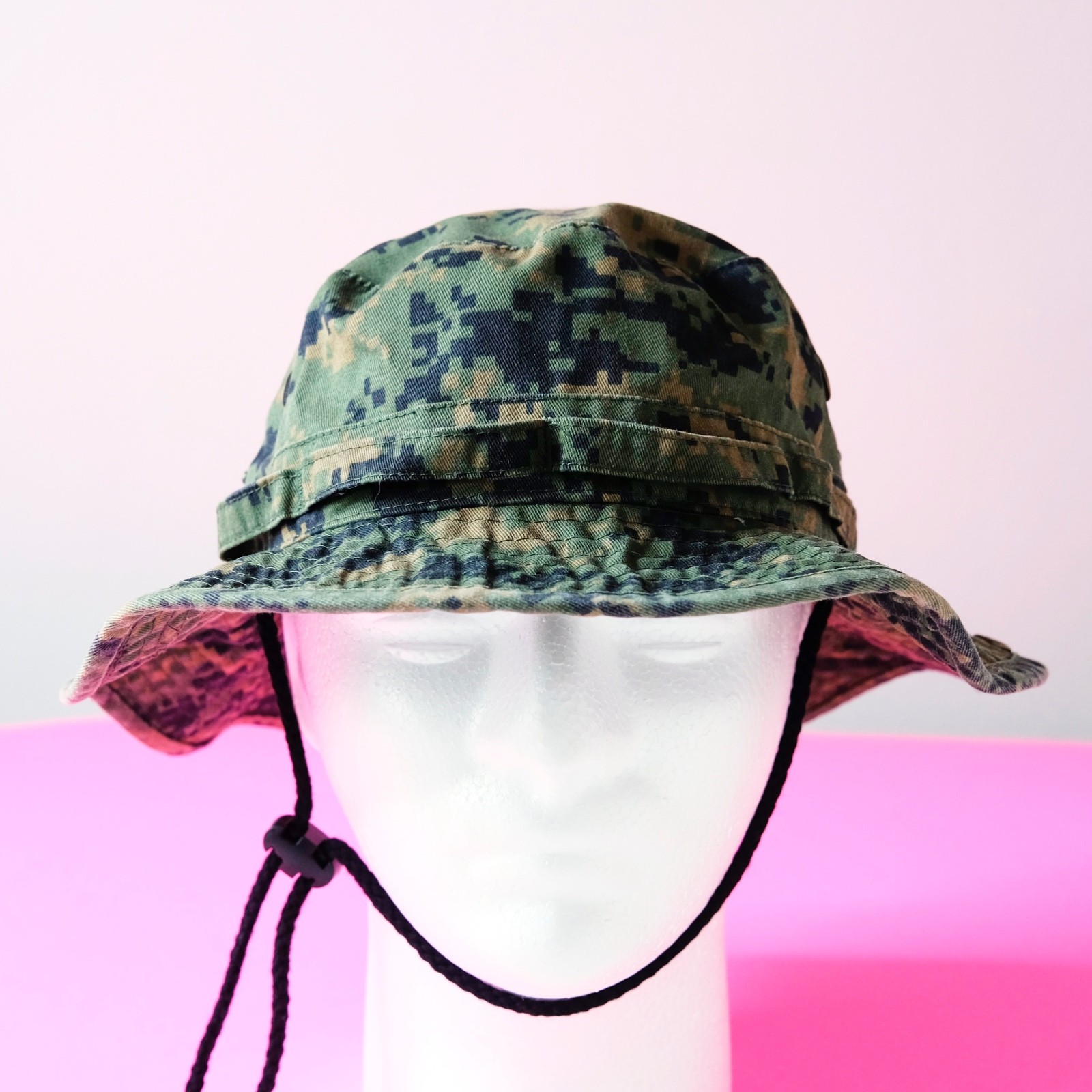 Newhattan Digi Camo Boonie Hat Tactical Military Safari Jungle Size S/M