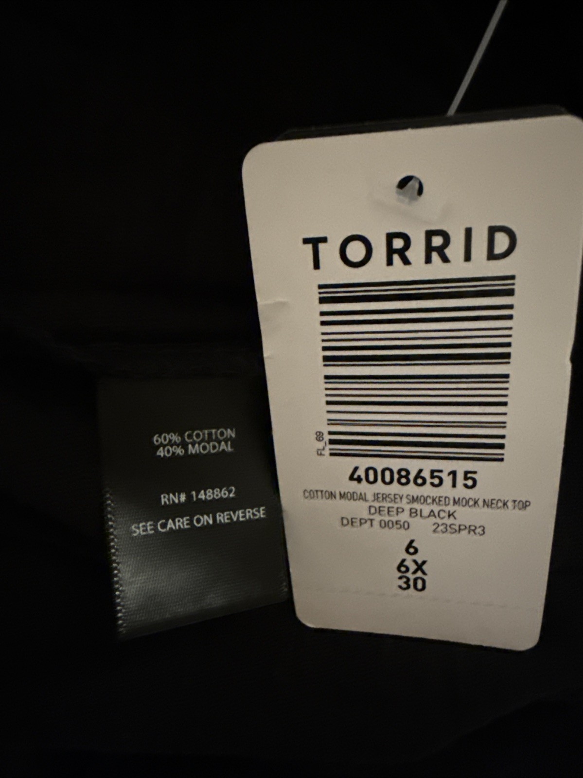 TORRID TEE SHIRT TOP BLOUSE 6 6X 6XL 30 NEW