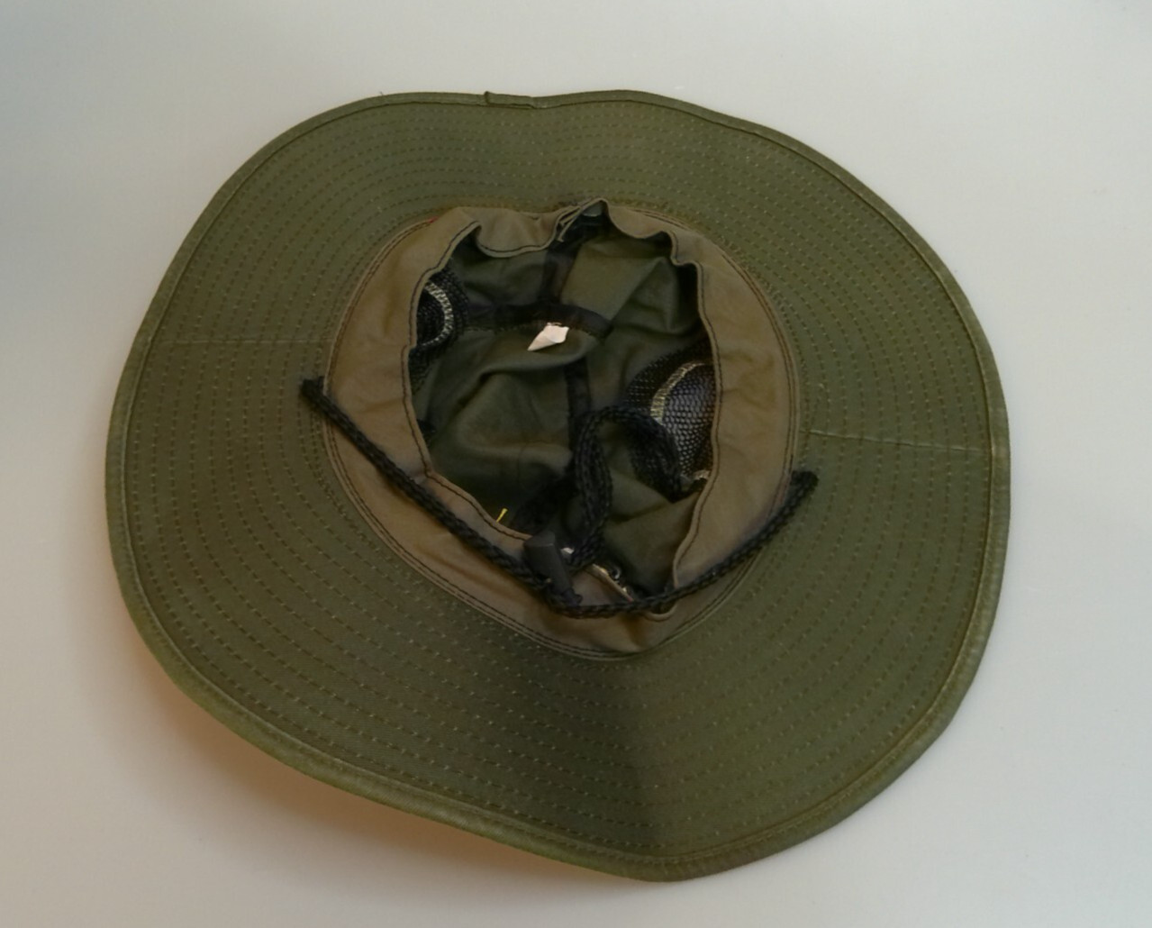 Pinnawala Sri Lanka Elephant Orphanage Safari Hat Olive Green Boonie Hat Large
